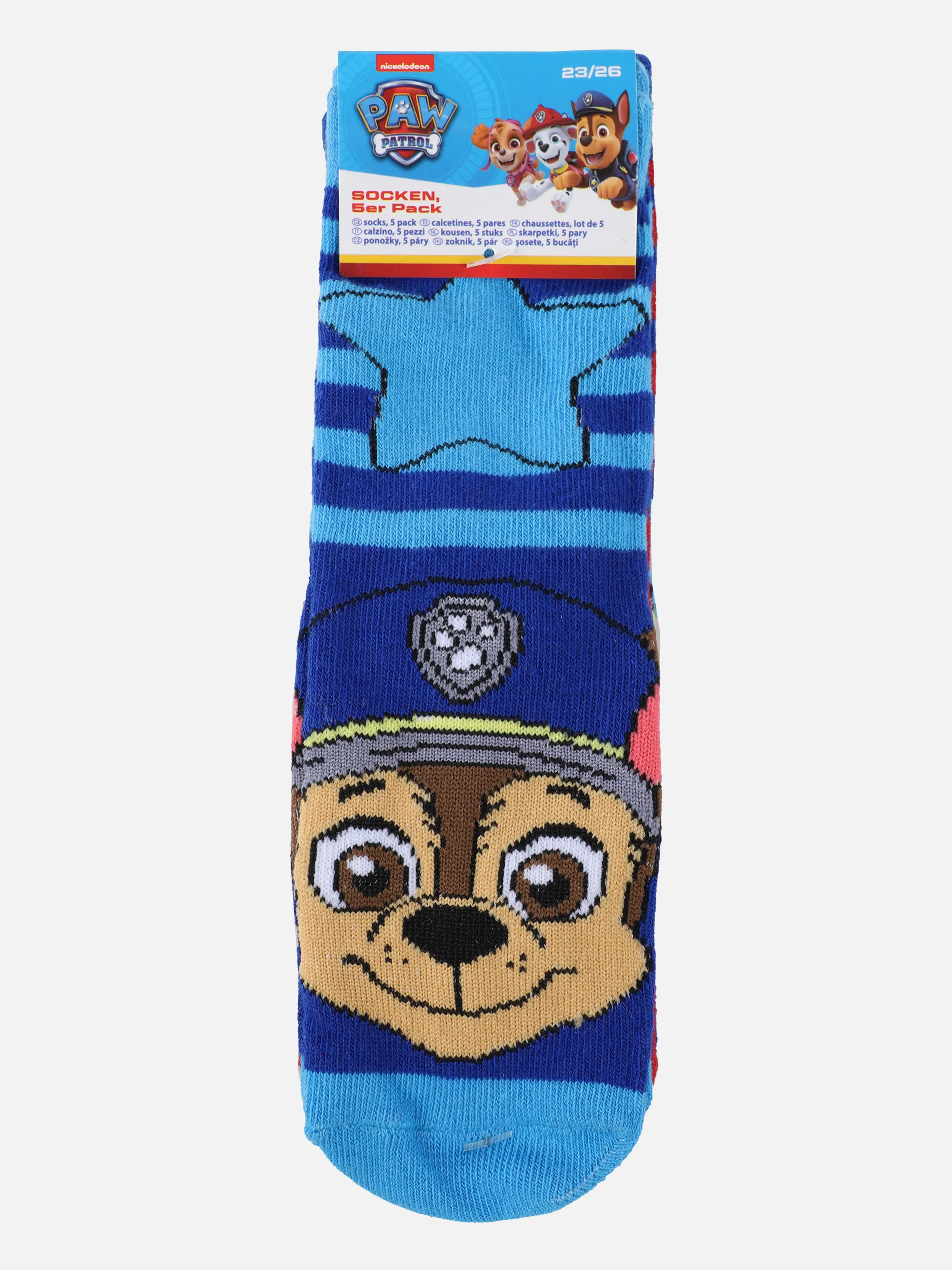 PAW Patrol Kn. Socken 5er Pack Paw Patrol Blau 880886 BLAU 3