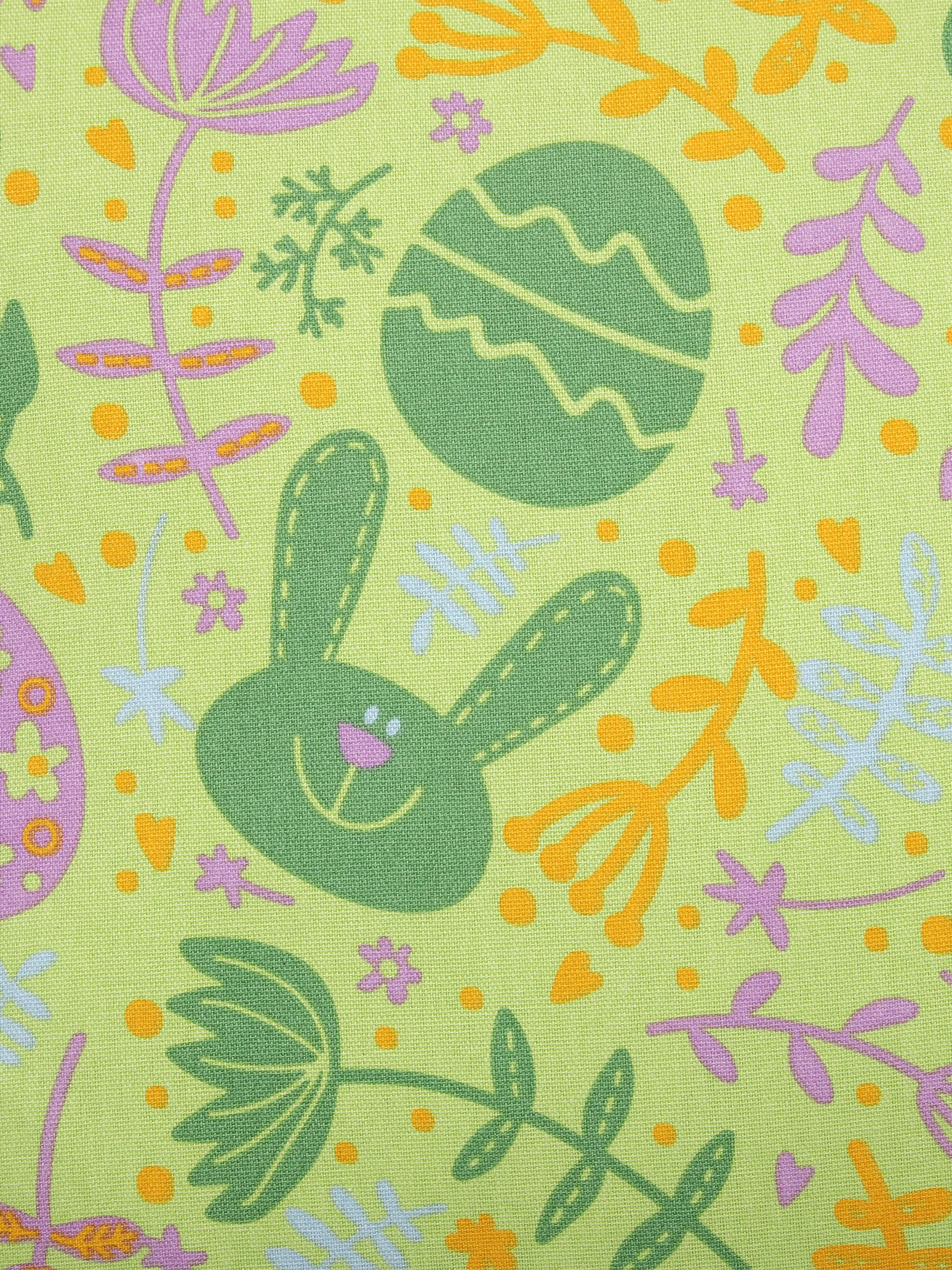 Ostern Deko Kissen 45x45cm AOP Hasen Grün 853707 LIGHT GREE 3