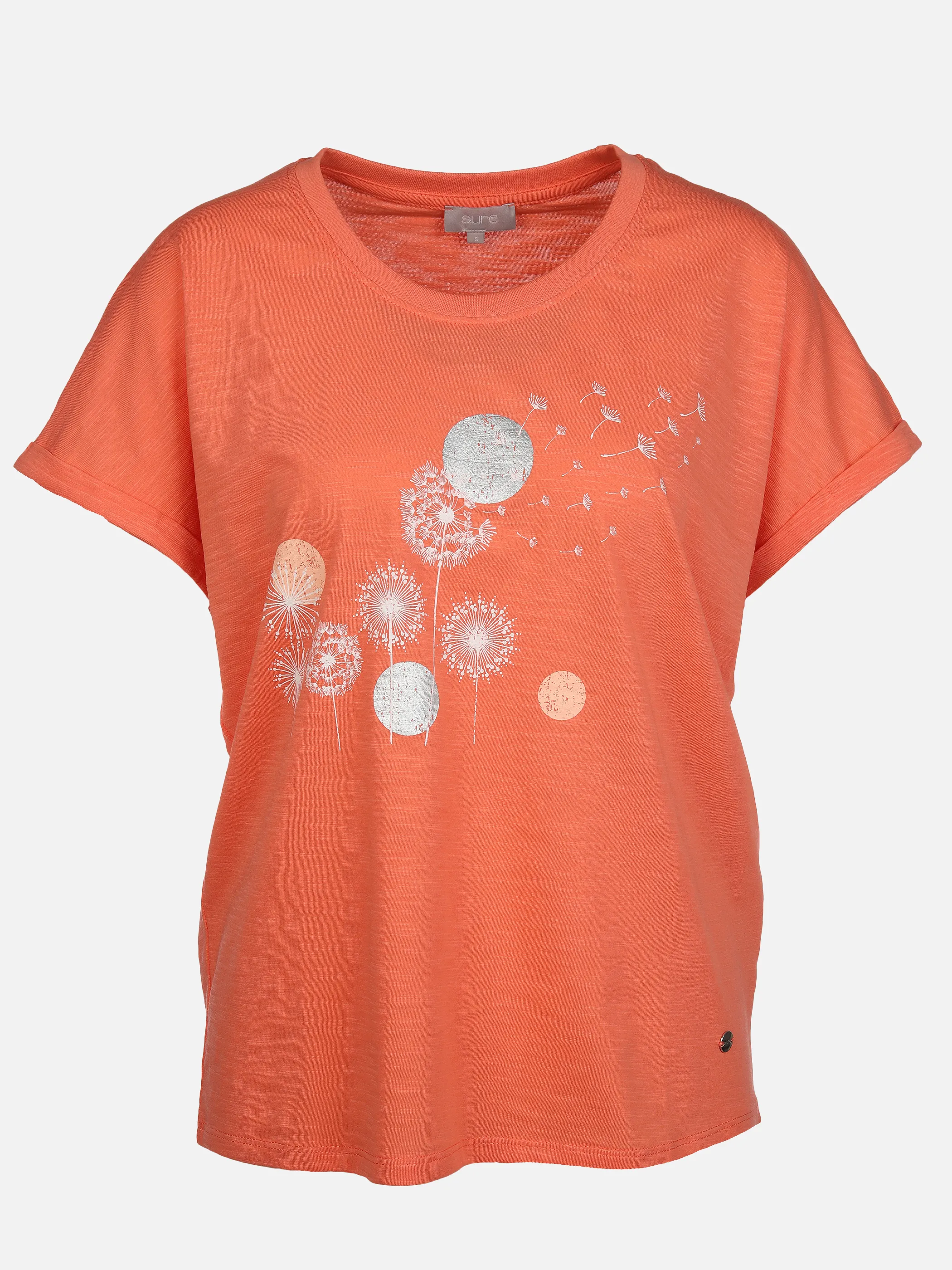 Sure Da-T-Shirt m. Frontartwork Orange 873372 PAPAYA 1