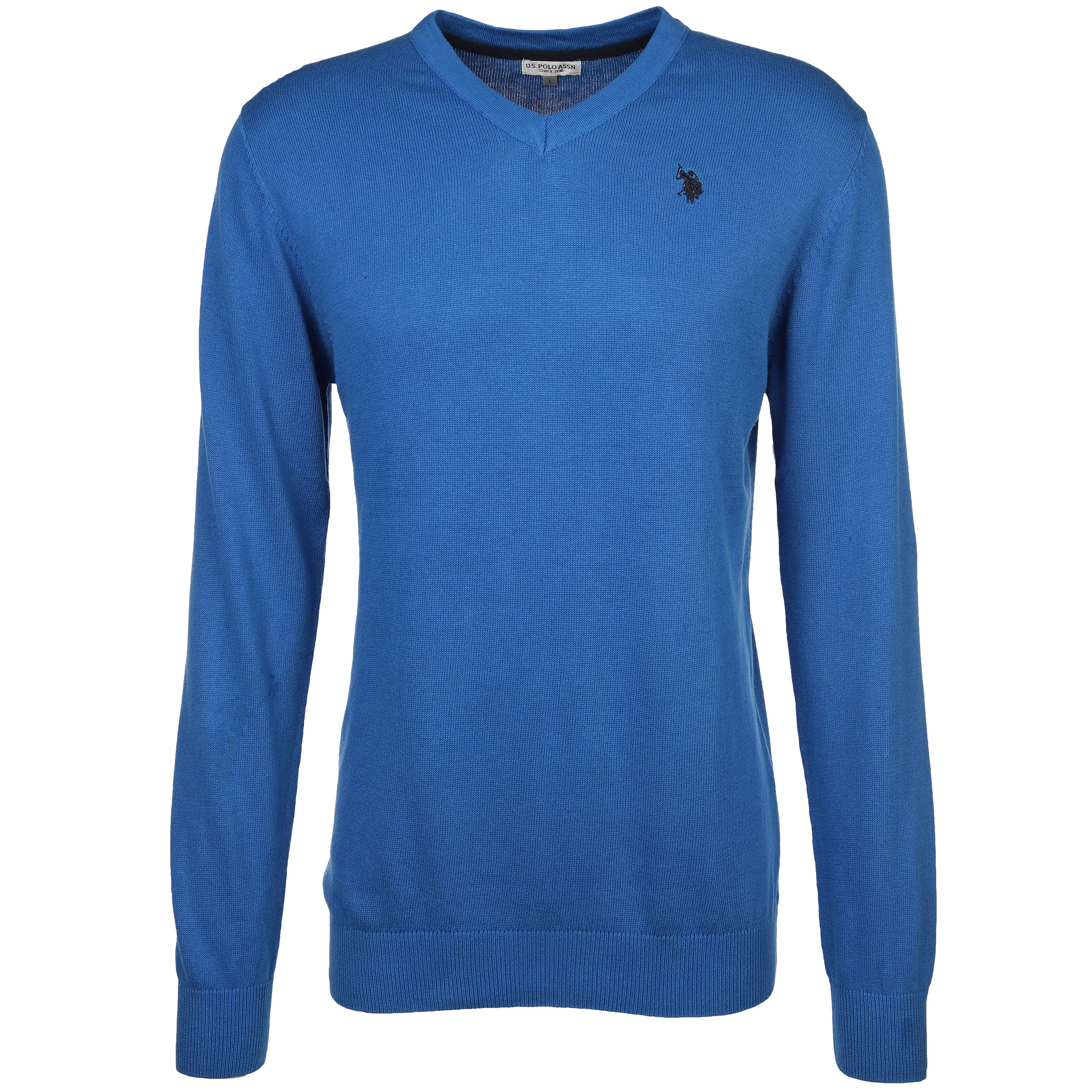 U.S. Polo Assn. He. Pullover V-Ausschnitt Blau 889560 BLAU 1