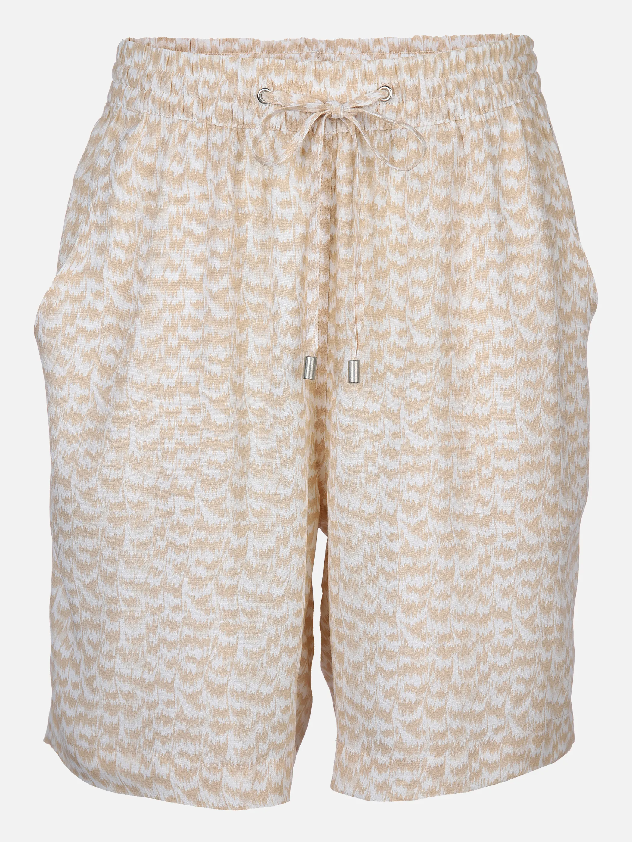 Lisa Tossa Da-Crepe-Shorts m.Alloverprint Braun 878175 CAMEL 1