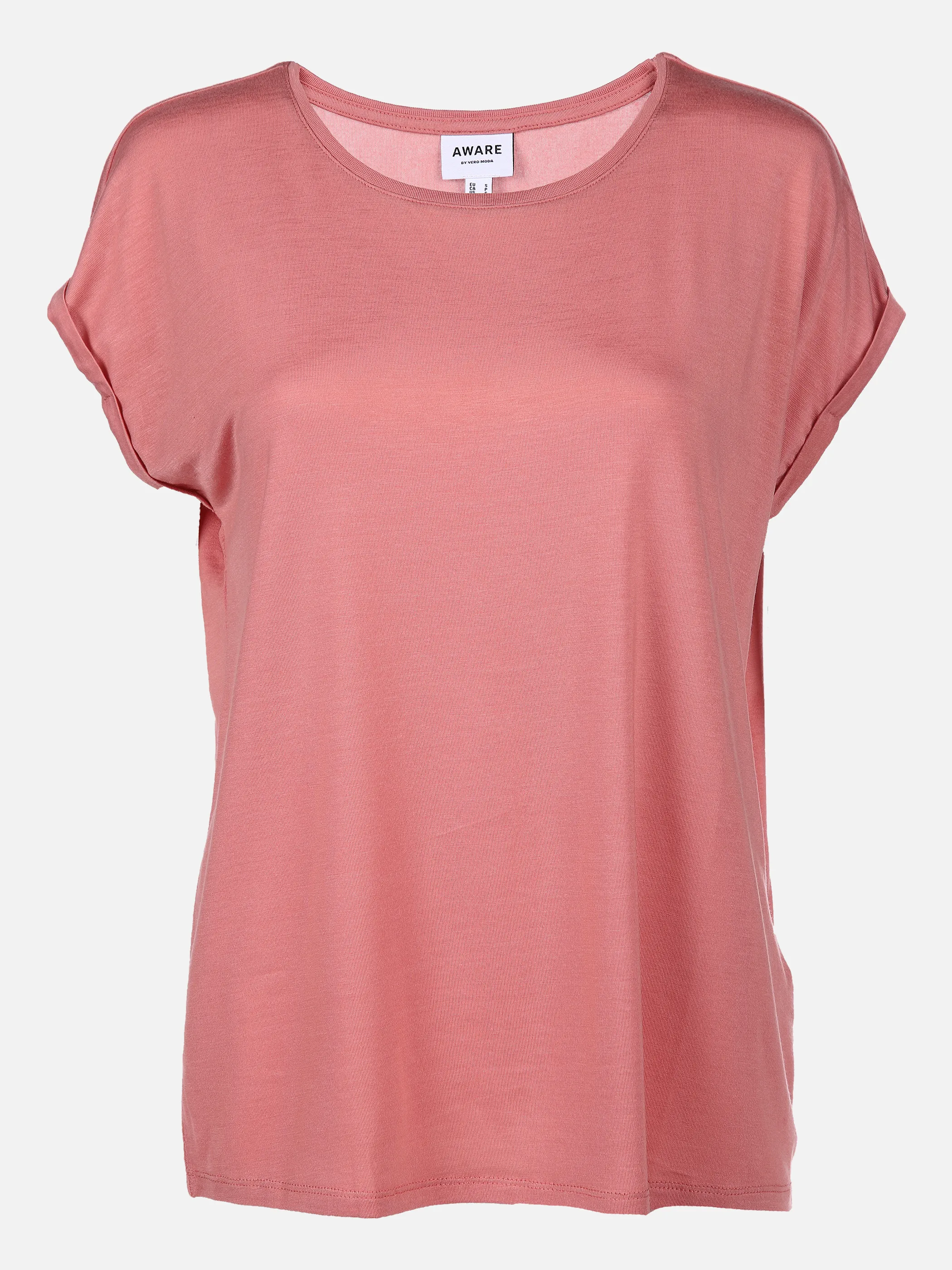 Vero Moda 10187159 VMAWARE PLAIN SS TOP Rosa 767201 217630 1