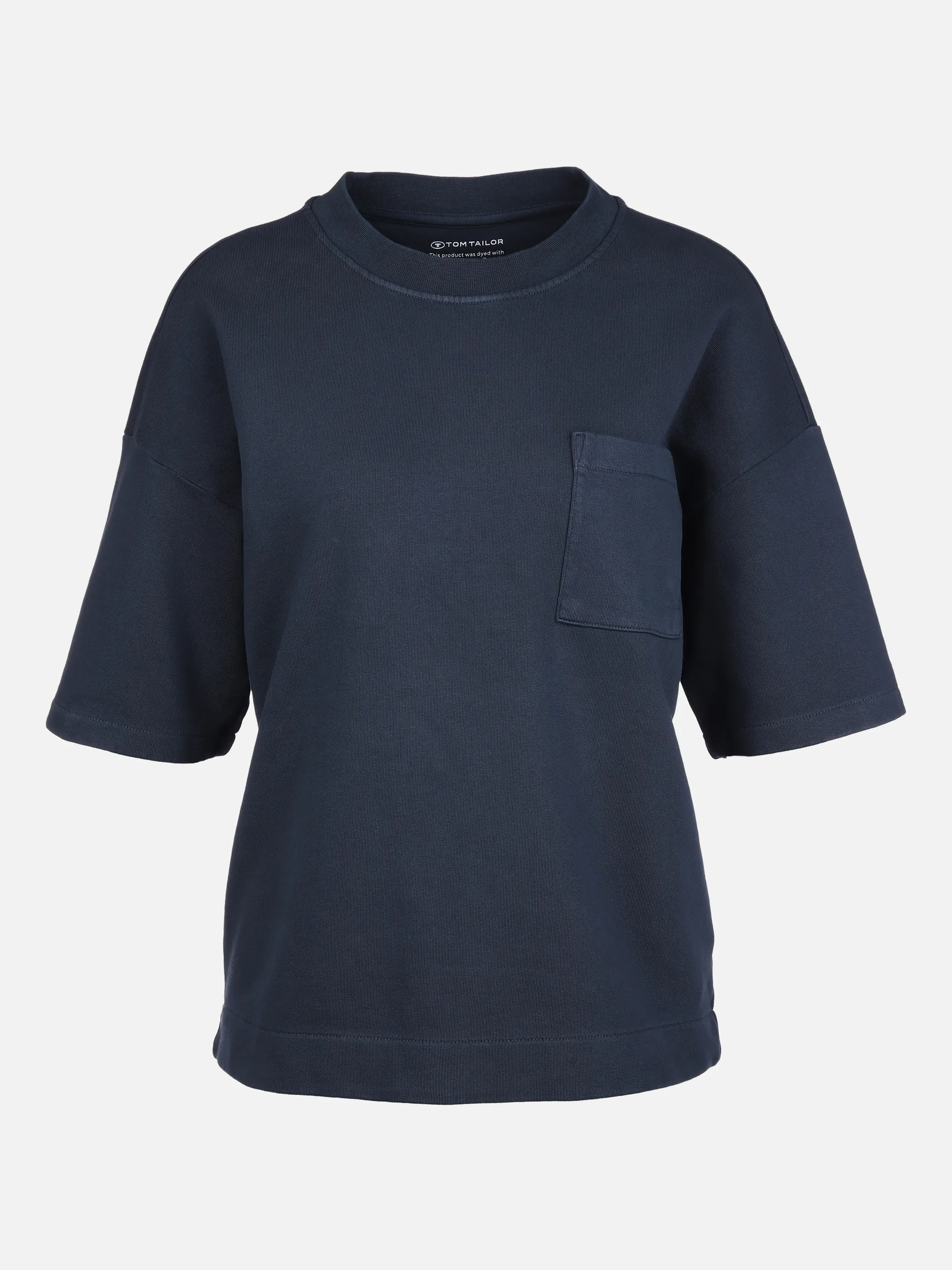Tom Tailor 1031219 Sweatshirt T-shirt nat Blau 865219 11758 1 Tom Tailor 1031219 Sweatshirt T-shirt nat Blau 865219 11758 1