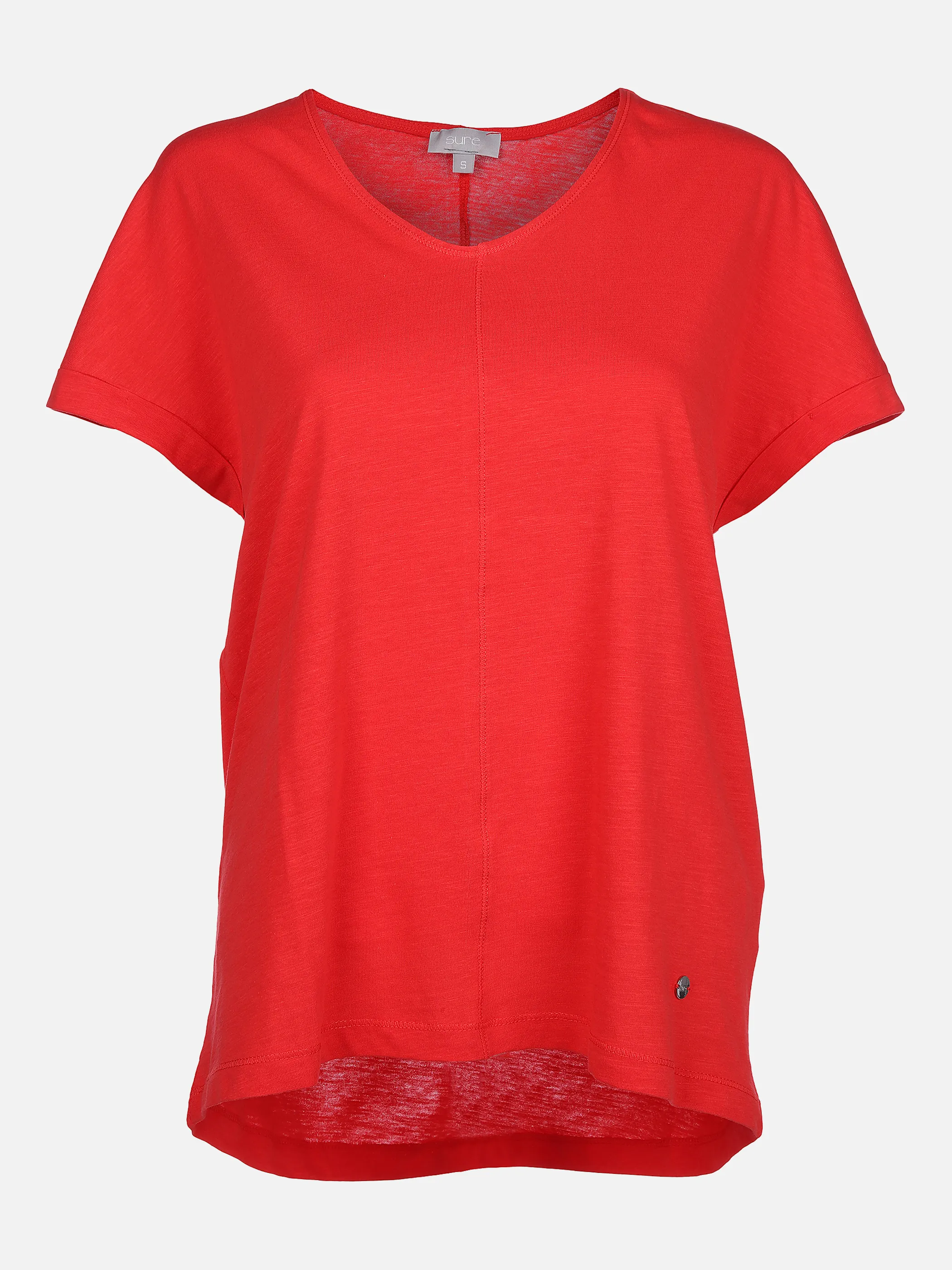 Sure Da-Shirt m. übergroßer Schulte Rot 862425 ROT 1 Sure Da-Shirt m. übergroßer Schulte Rot 862425 ROT 1