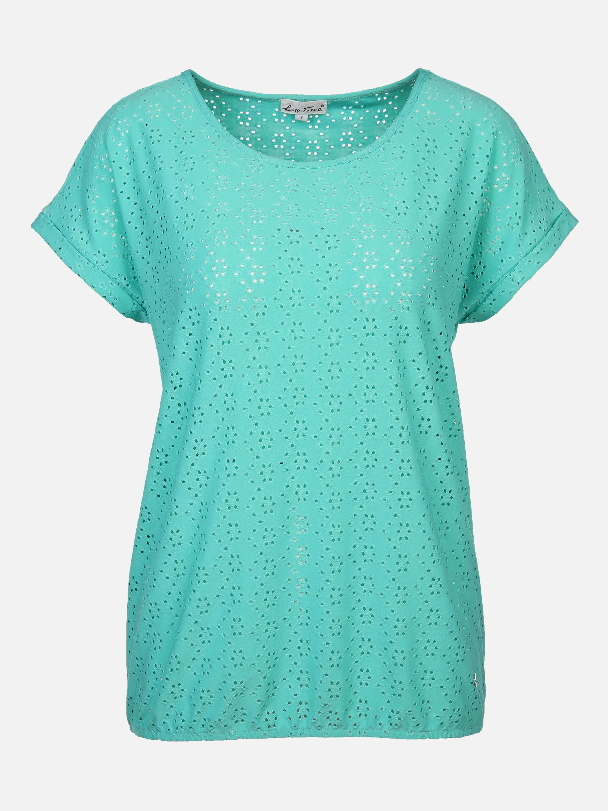 Lisa Tossa Da-Strukturshirt 1/2 Arm Türkis 877121 DARK AQUA 1 Lisa Tossa Da-Strukturshirt 1/2 Arm Türkis 877121 DARK AQUA 1