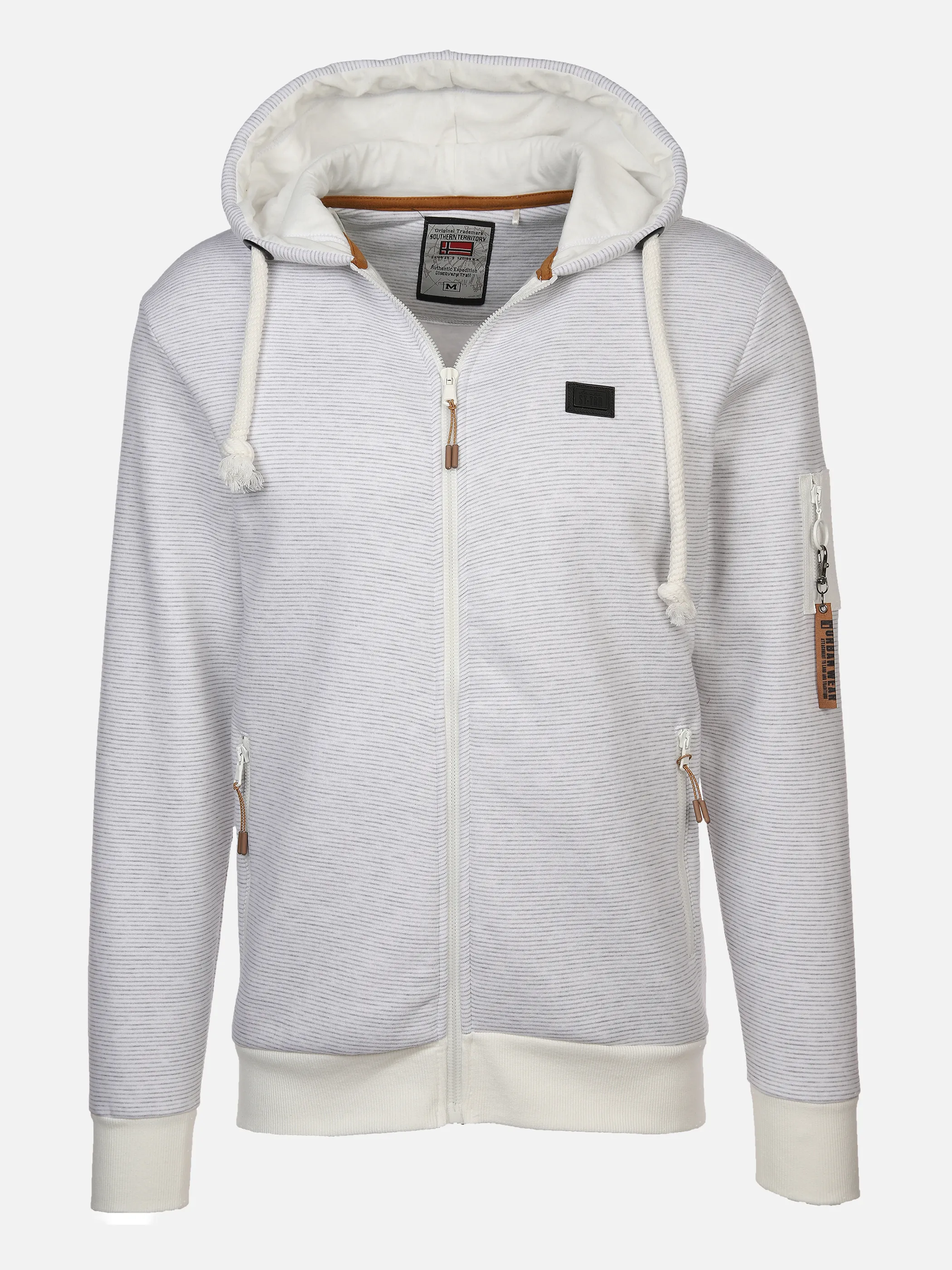 Southern Territory He. Sweatjacke grindle Weiß 878612 OFFWHITE 1 Southern Territory He. Sweatjacke grindle Weiß 878612 OFFWHITE 1