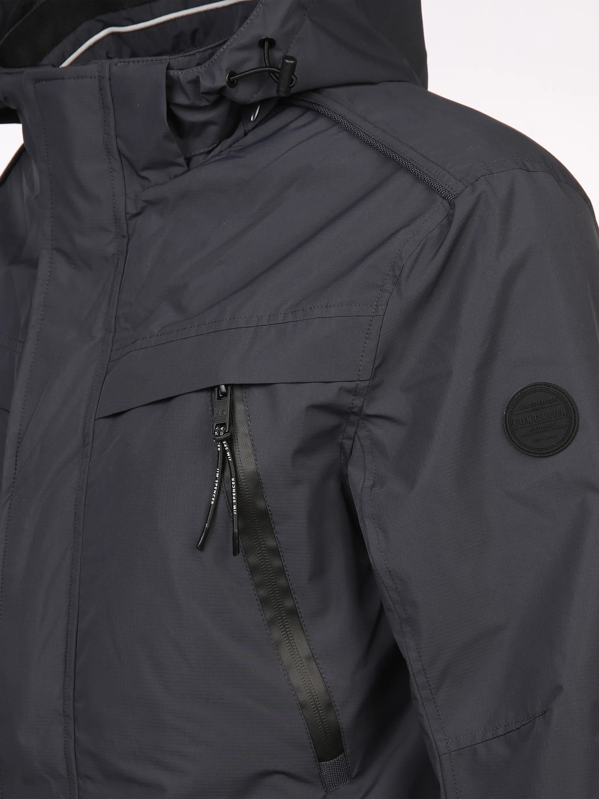 Herren Funktionsjacke mit abnehmbarer Kapuze | NAVY | noSize  