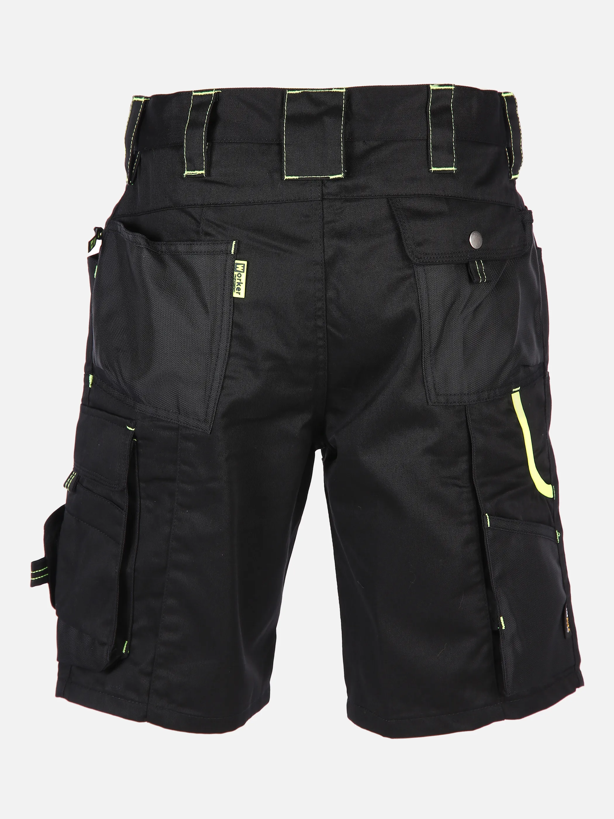 Worker He. Workershort Neon Schwarz 830617 BLACK 2