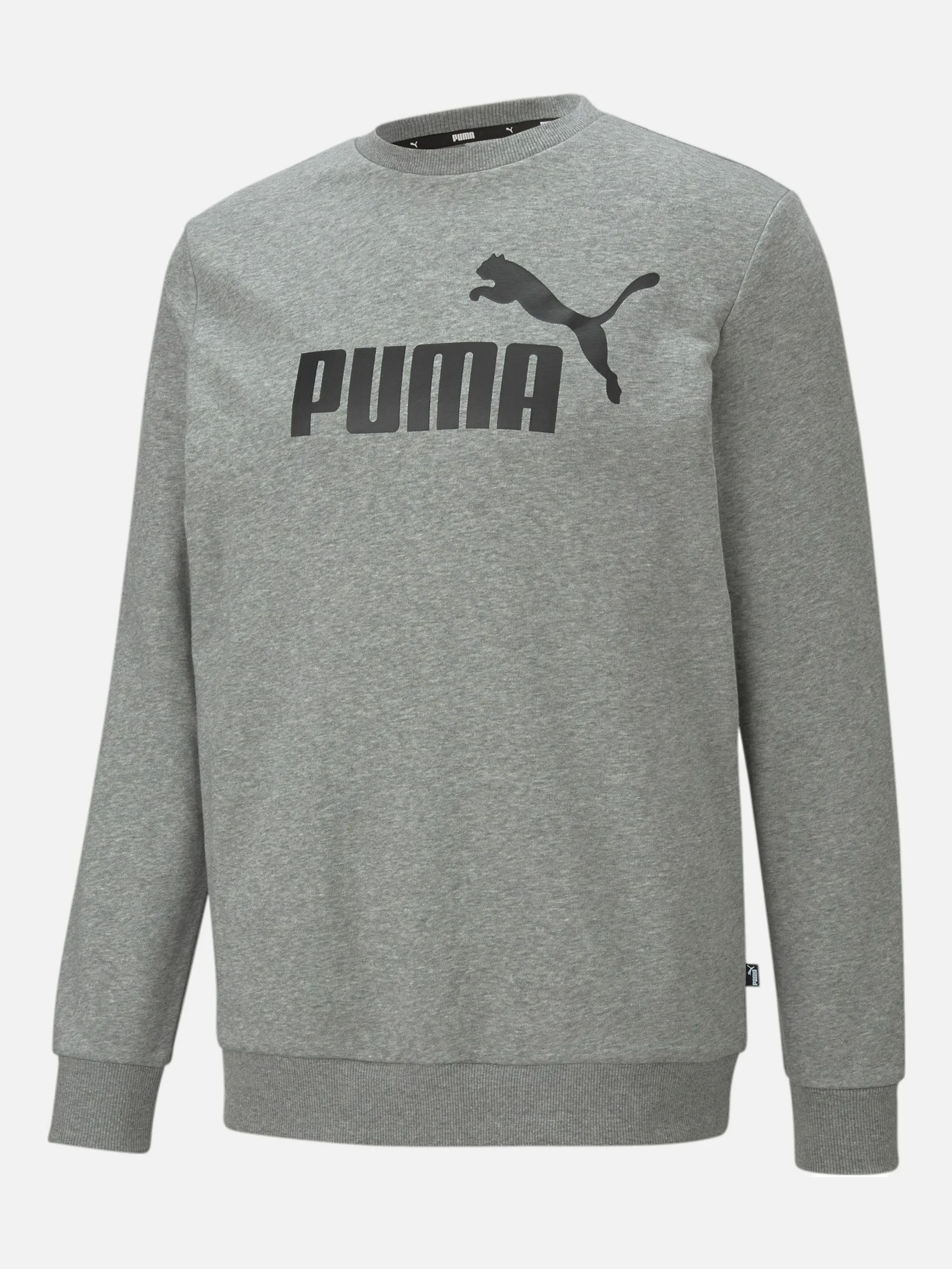 Puma 586680 He-Sweatshirt, Rundhals Grau 856657 03 1