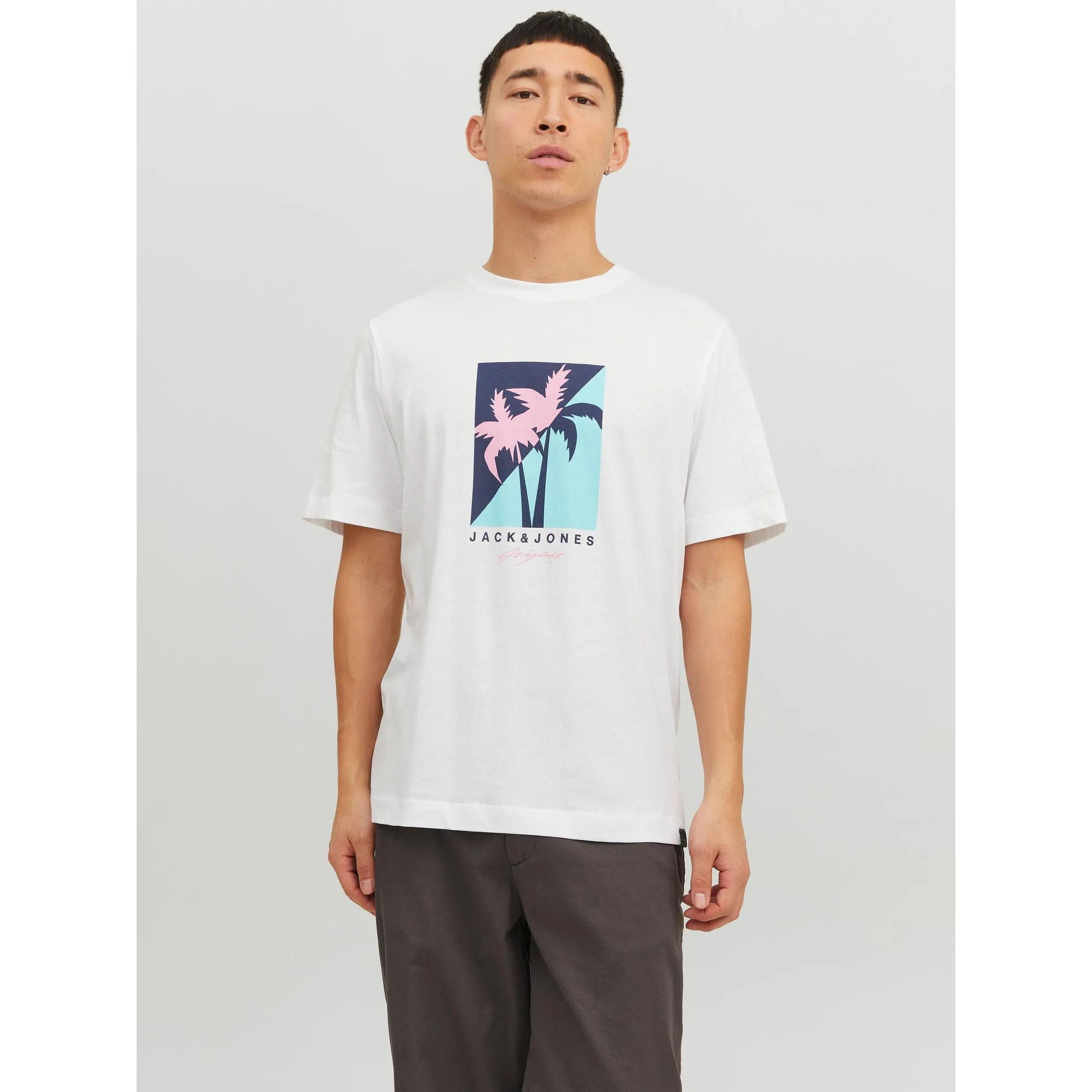Jack Jones 12234214 JORTULUM LOGO TEE SS Weiß 877752 177627 4 Jack Jones 12234214 JORTULUM LOGO TEE SS Weiß 877752 177627 4