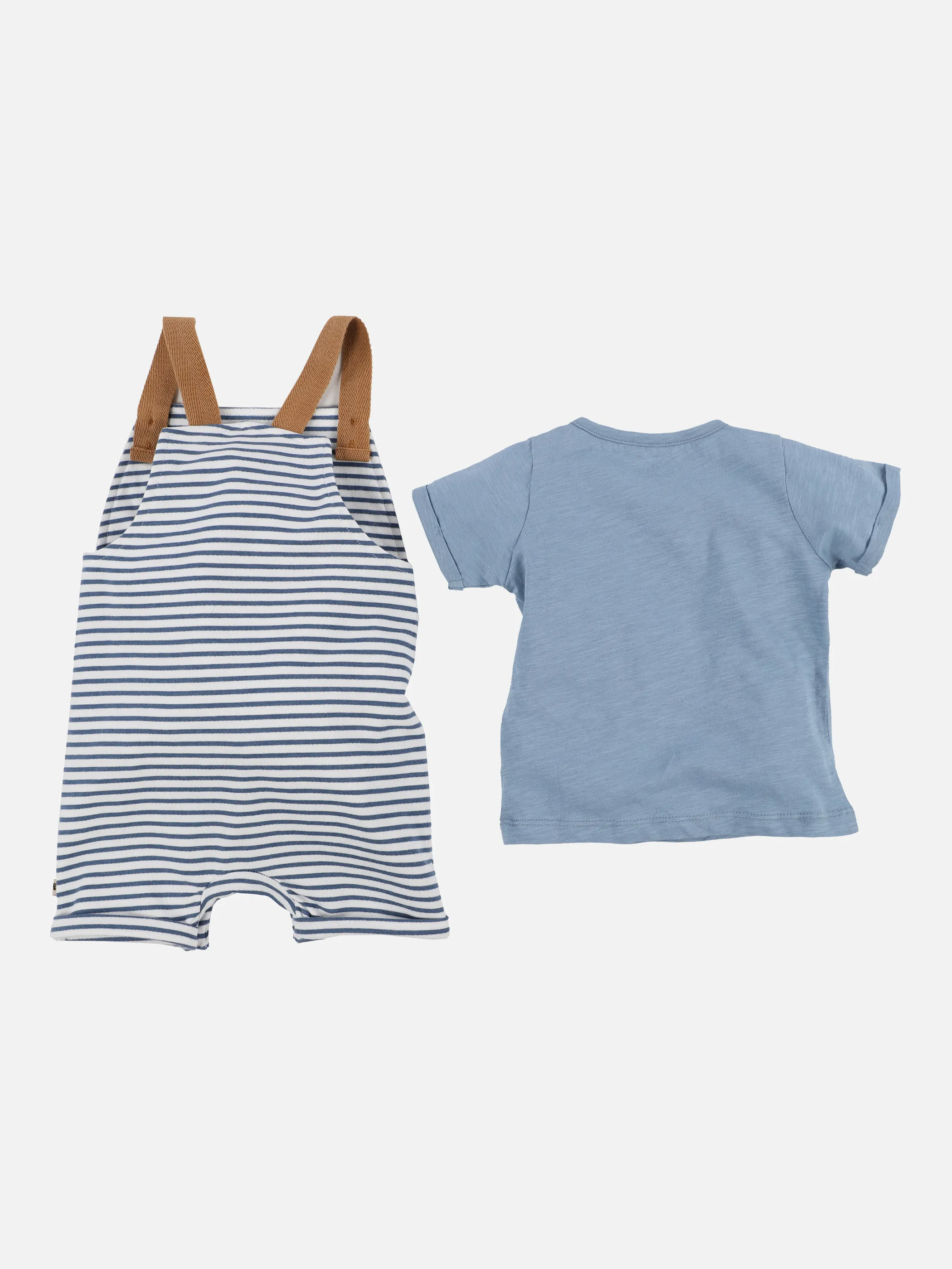 Bubble Gum BJ 2er Set TShirt und Strampler Blau 875564 BLAU GEM. 2 Bubble Gum BJ 2er Set TShirt und Strampler Blau 875564 BLAU GEM. 2