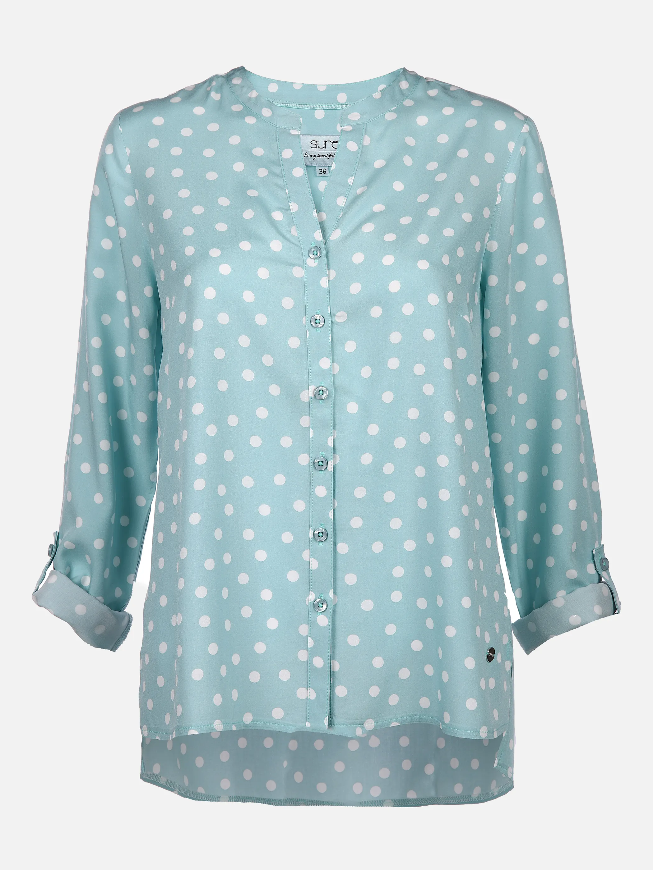 Sure Da-Bluse Punkte/Streifen Blau 851855 PUNKTE SAL 1 Sure Da-Bluse Punkte/Streifen Blau 851855 PUNKTE SAL 1