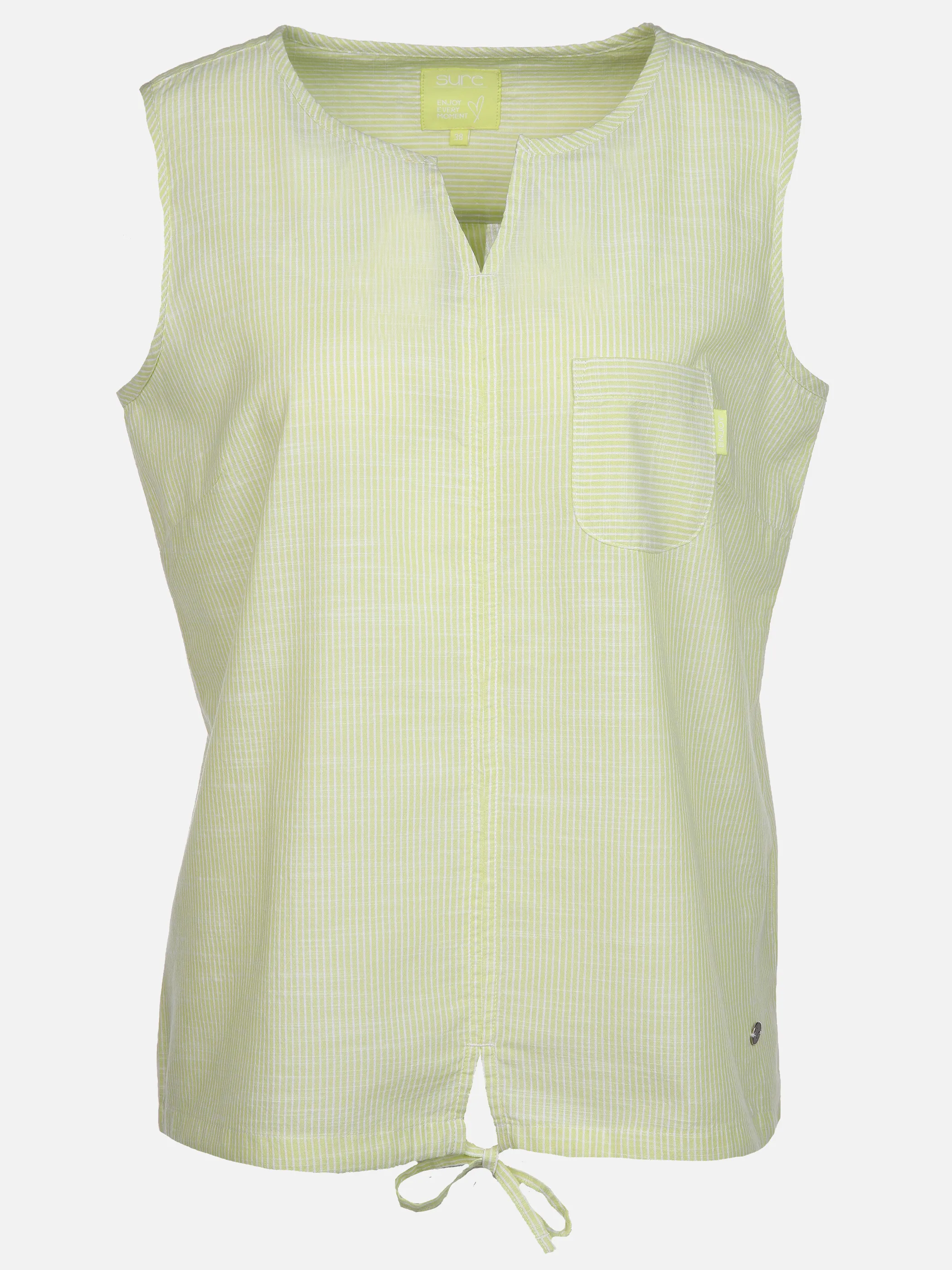 Sure Da-Bluse ohne Arm Gelb 890399 LIMONCELLO 1