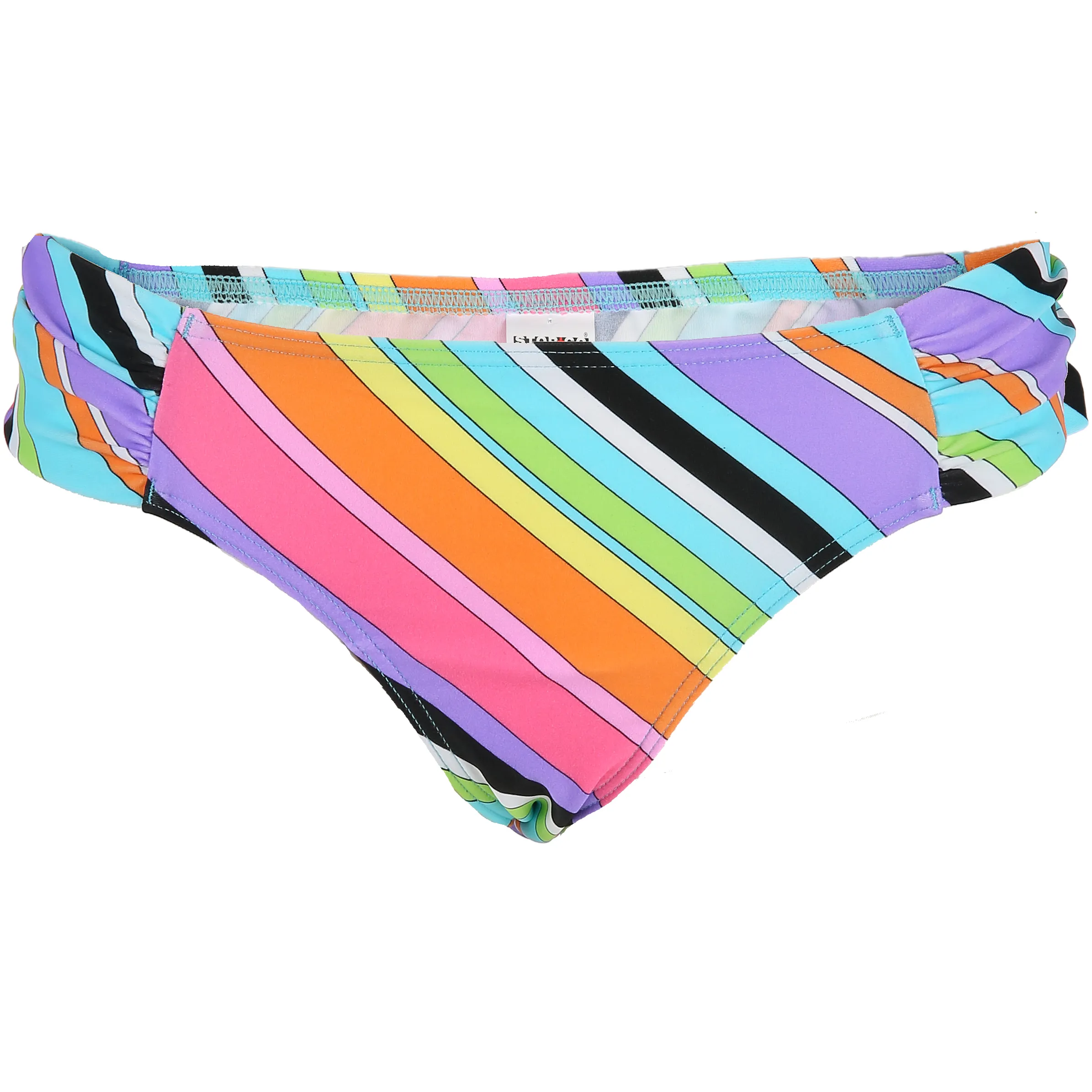 Stop + Go Da. Swim Panty Lila 778817 BUNT 1