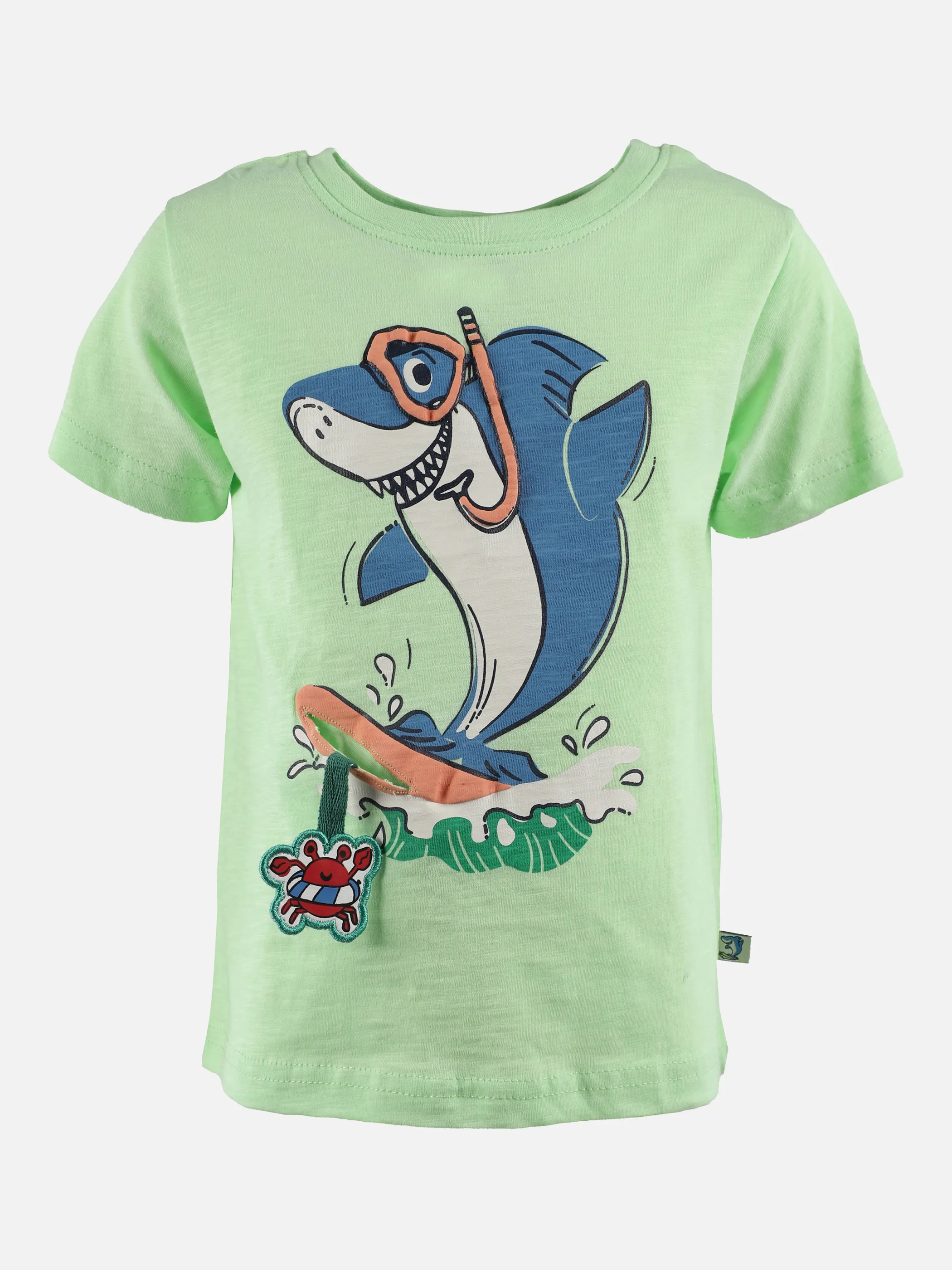 Stop + Go KJ TShirt mit Frontdruck/Applikation Grün 875579 GRÜN 1 Stop + Go KJ TShirt mit Frontdruck/Applikation Grün 875579 GRÜN 1