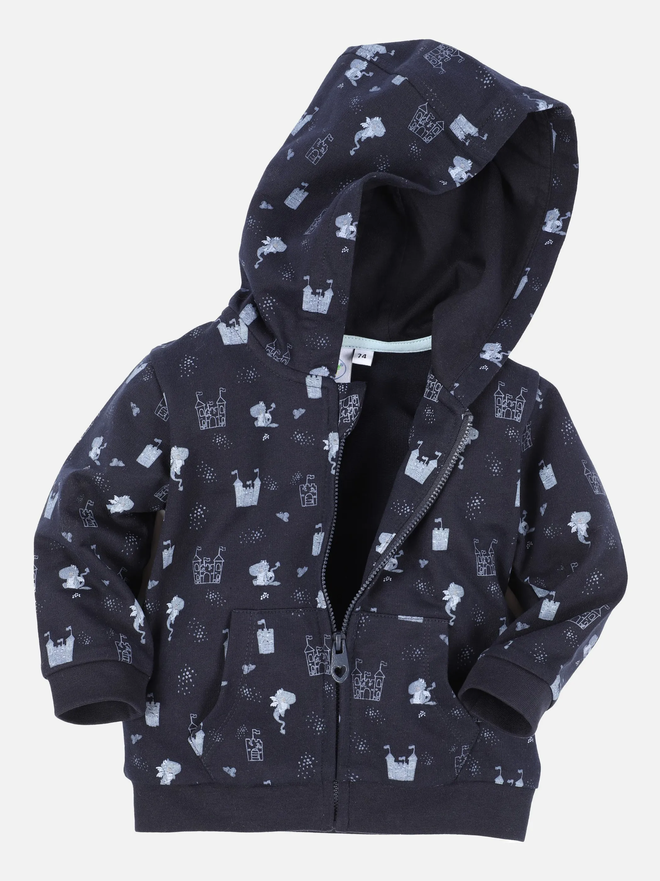 Bubble Gum BB Hoodie mit Kapuze in navy Blau 868421 NAVY 1 Bubble Gum BB Hoodie mit Kapuze in navy Blau 868421 NAVY 1
