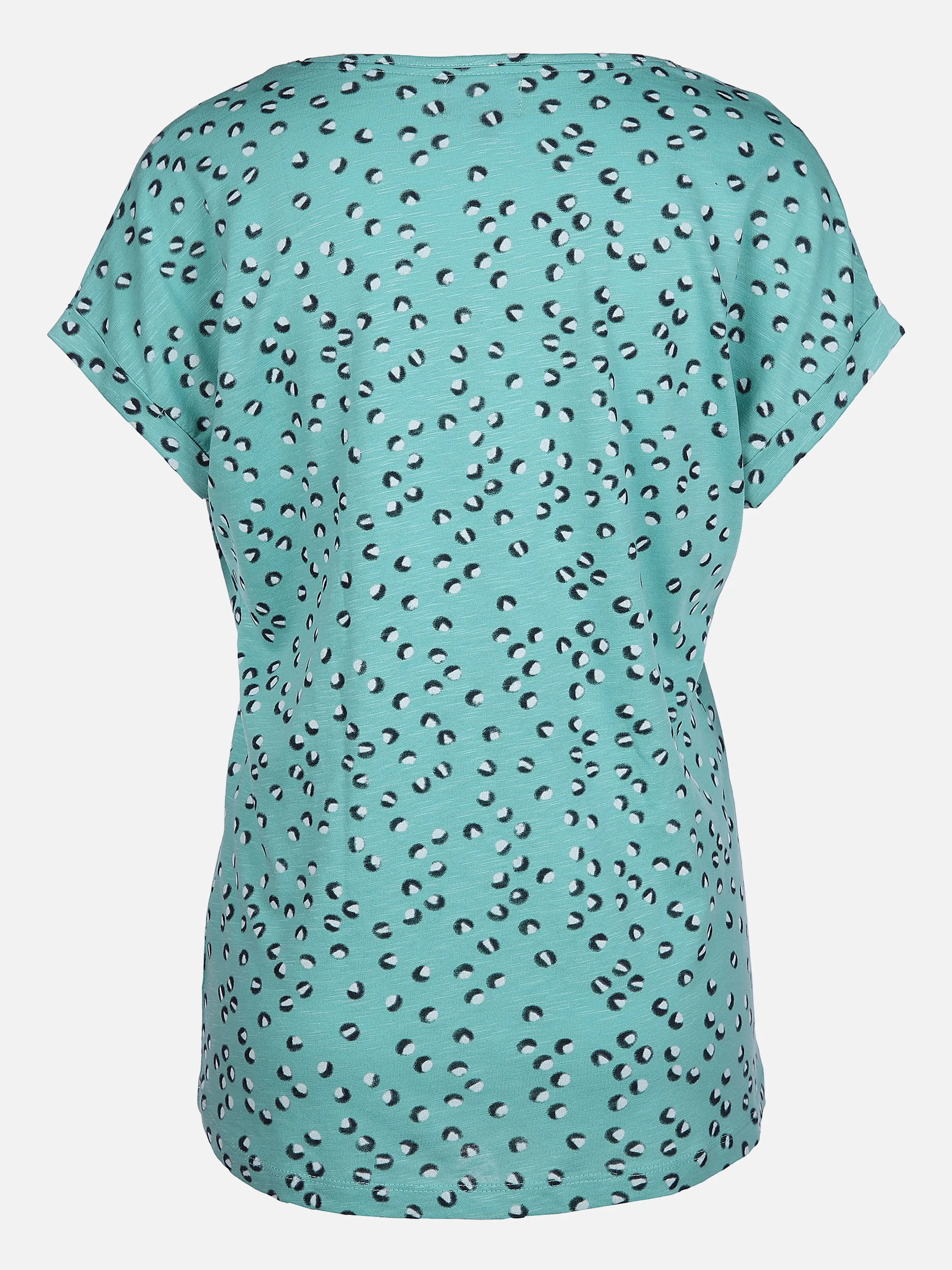 Sure Da-Shirt m. Alloverprint Blau 862274 LAGOON 2