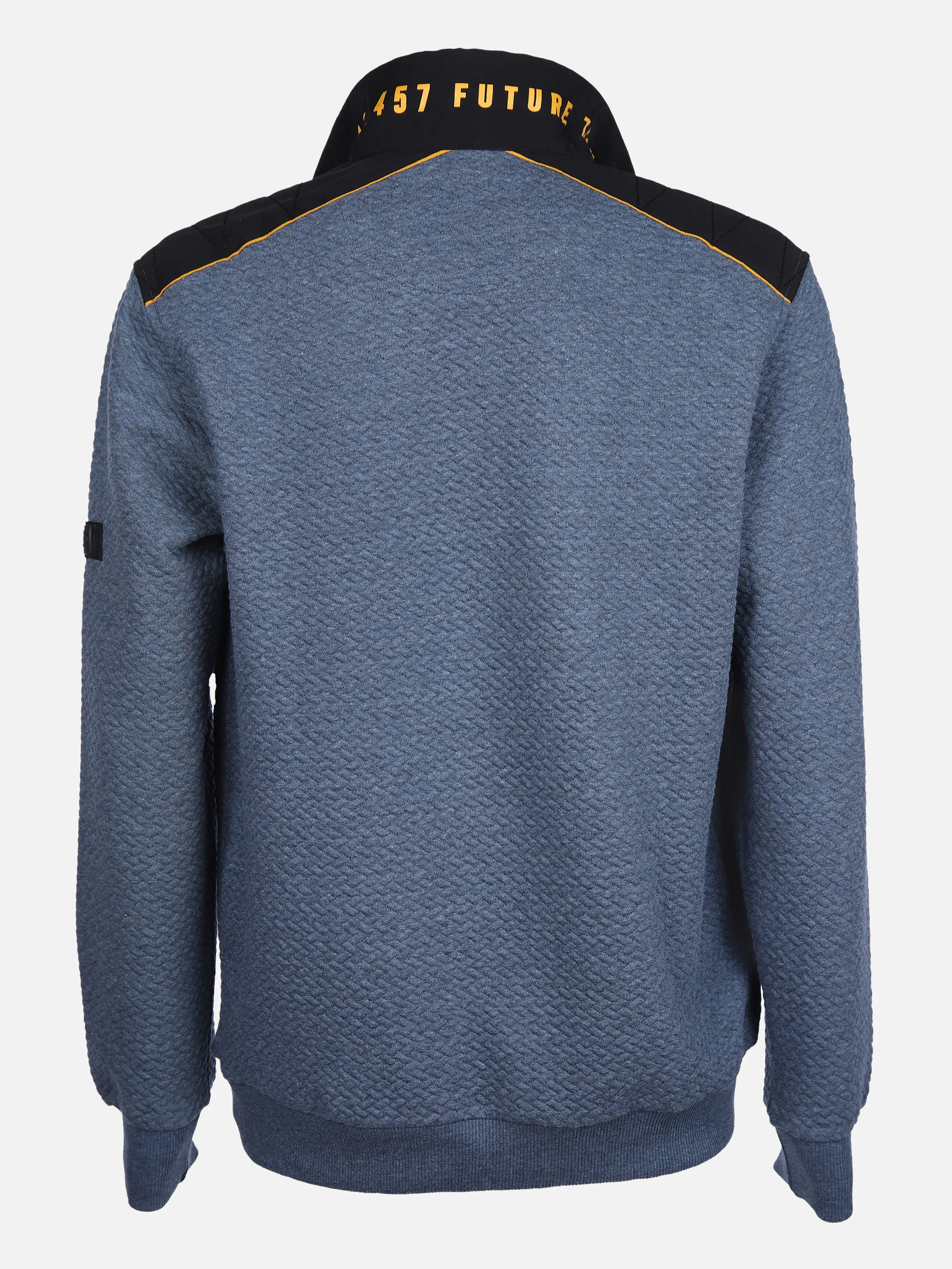 Jim Spencer He. Sweattroyer Hybrid Jacquar Blau 862033 BLUE MEL 2 Jim Spencer He. Sweattroyer Hybrid Jacquar Blau 862033 BLUE MEL 2