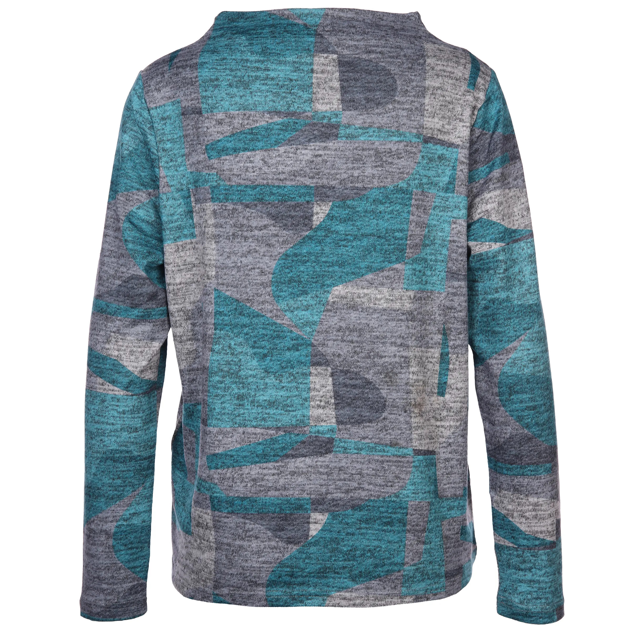 Sure Da-Flauschshirt m. Kelchkragen Türkis 886633 PETROL GEM 2 Sure Da-Flauschshirt m. Kelchkragen Türkis 886633 PETROL GEM 2