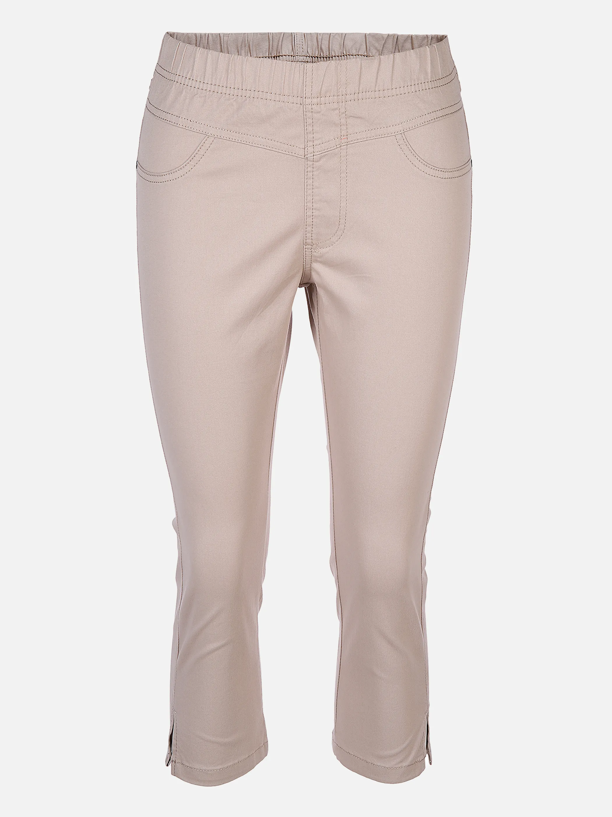 Sure Da-Capri-Hose Slimfit Hanna Braun 861341 TAUPE 1