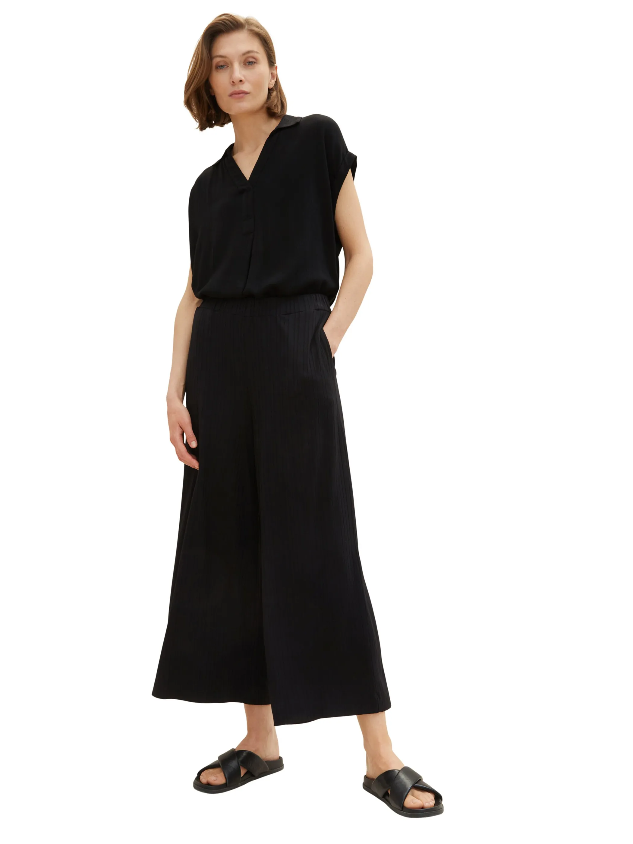 Tom Tailor 1036682 pants jersey culotte Schwarz 880516 14482 4 Tom Tailor 1036682 pants jersey culotte Schwarz 880516 14482 4