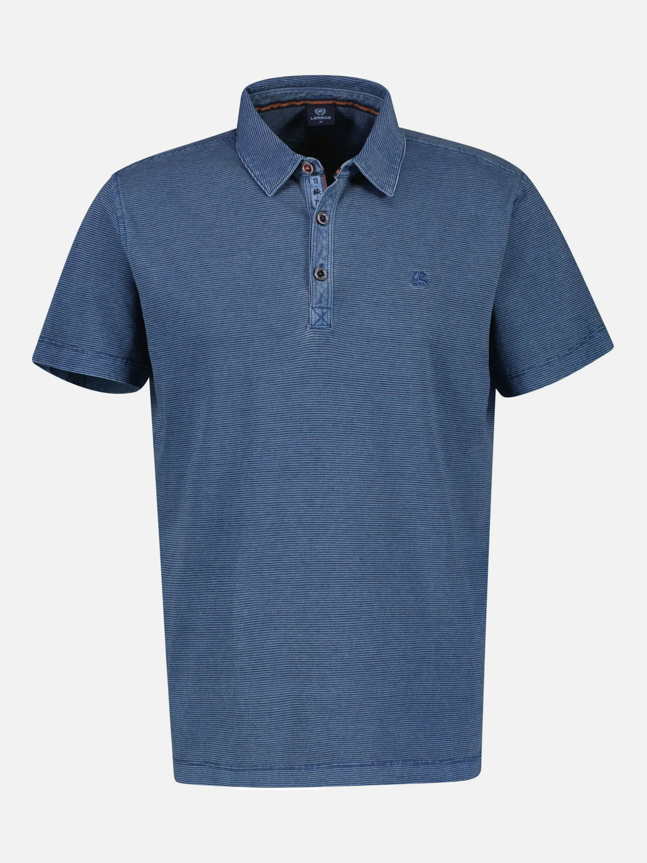 LERROS Herren Halbarmhemd - Mit Floralem Muster & Haifischkragen