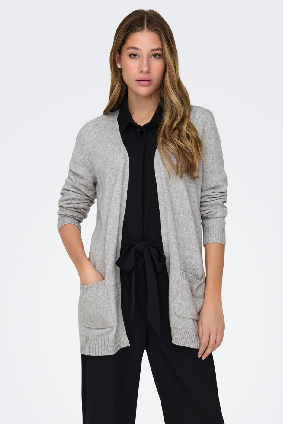 Only ONLLESLY L/S OPEN CAR Cardigan
