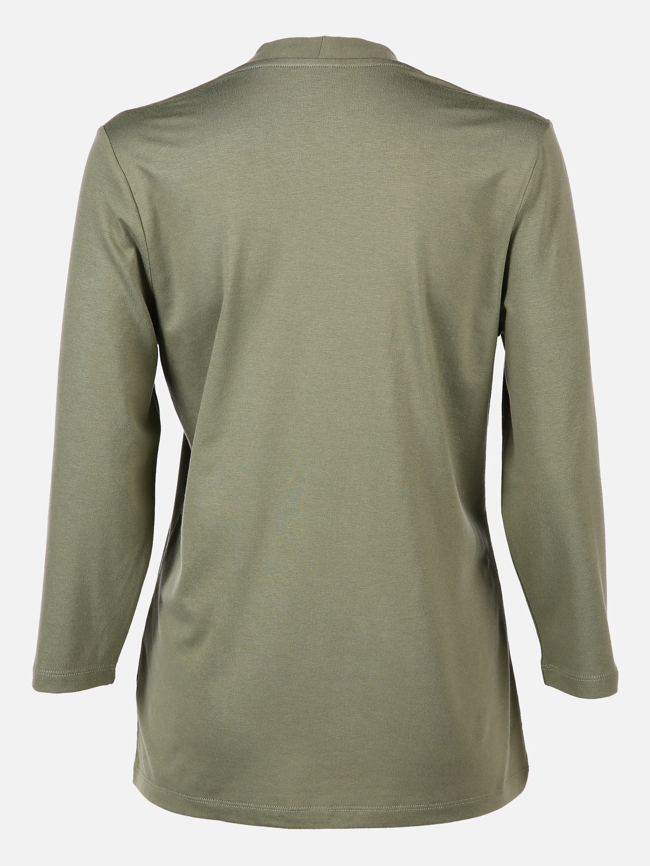 Lisa Tossa Da-Shirt 3/4 Arm V-Ausschnitt Grün 833115 OLIVE 2