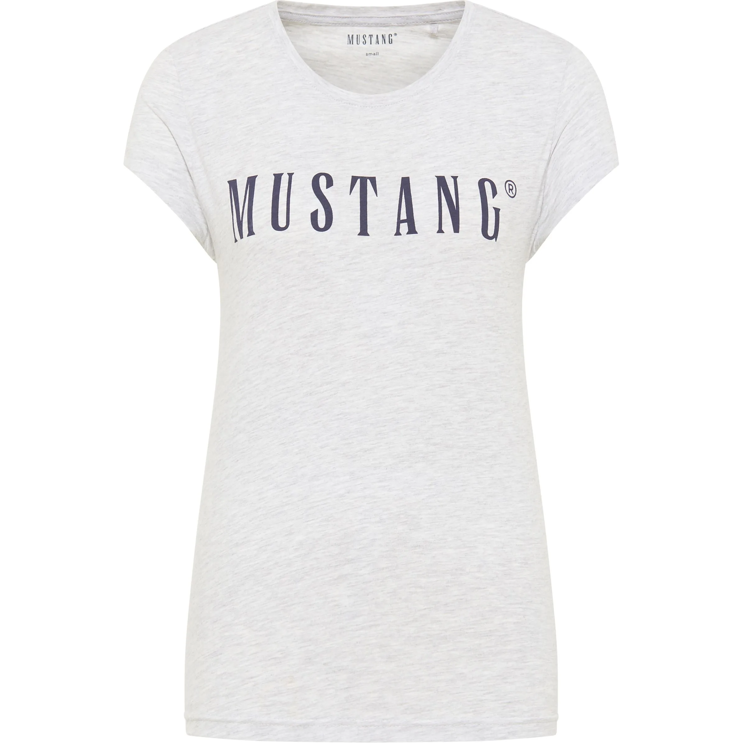 Mustang 1013222 STYLE ALINA C LOGO TEE Grau 874823 4141 1