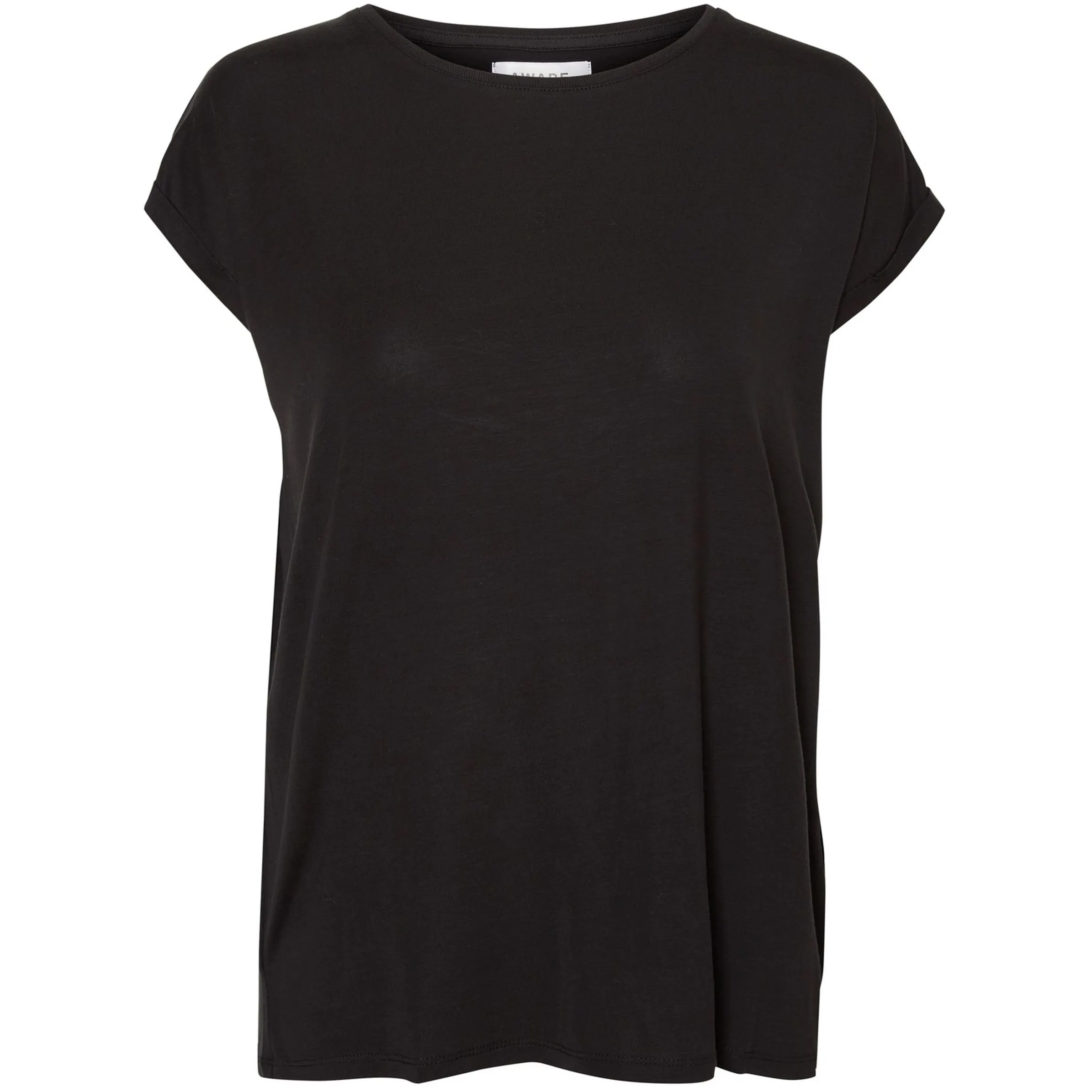 Vero Moda 10187159 VMAWARE PLAIN SS TOP Schwarz 767201 177868 1