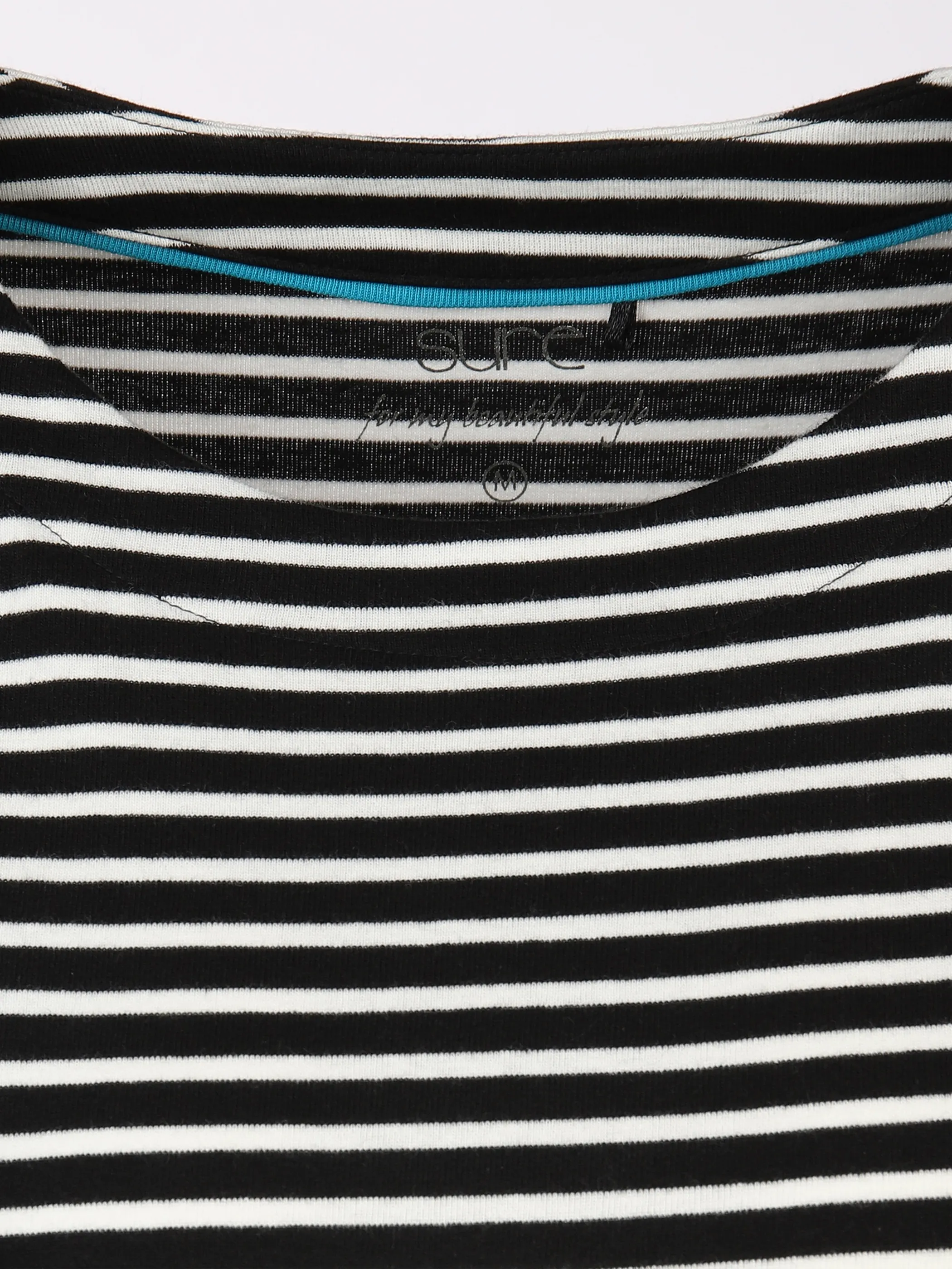 Sure Da-Streifenshirt m. 3/4 Arm Schwarz 881197 SCHW/OFF 3 Sure Da-Streifenshirt m. 3/4 Arm Schwarz 881197 SCHW/OFF 3