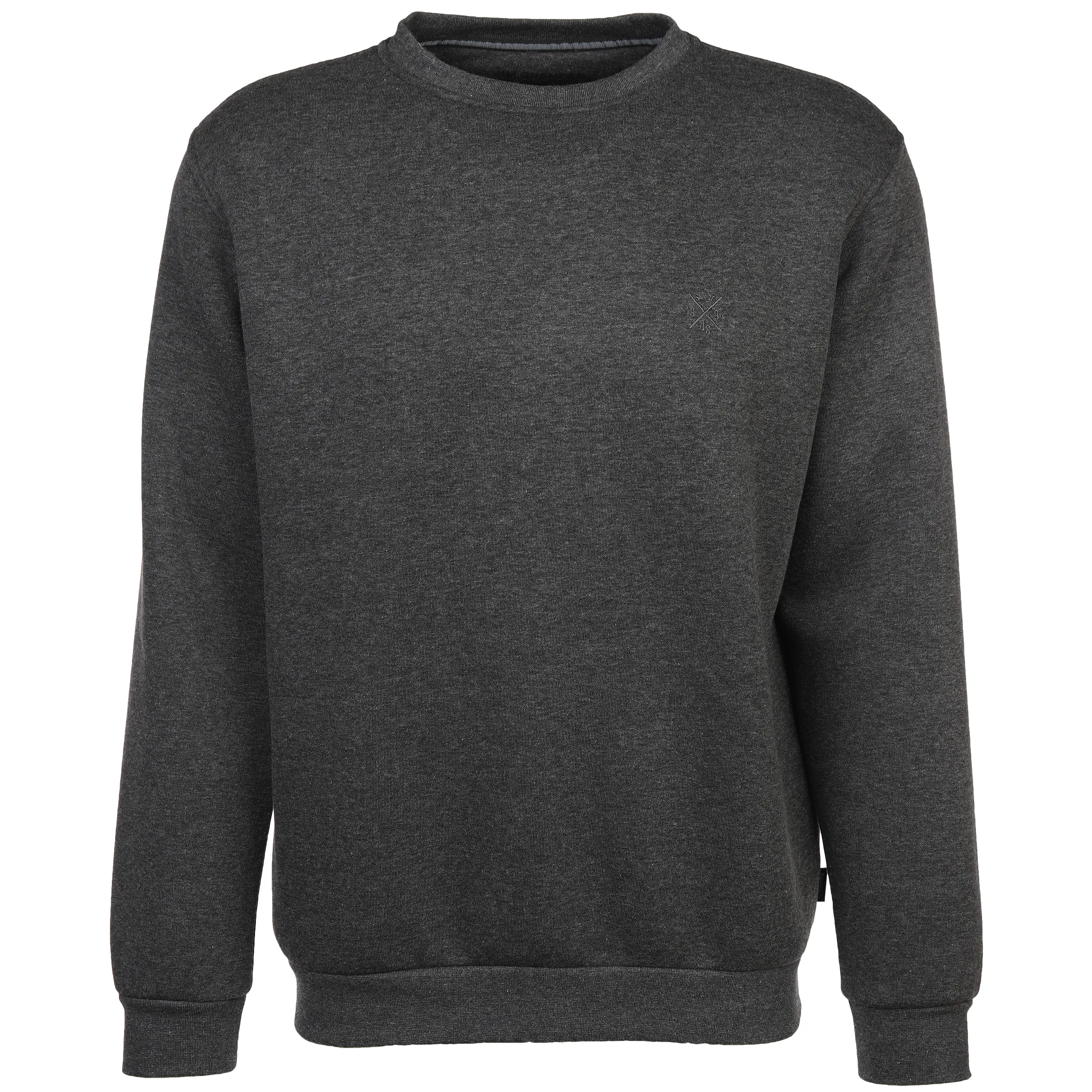 Jim Spencer He. Sweatshirt uni seasonal Grau 887816 GRAPHIT 1