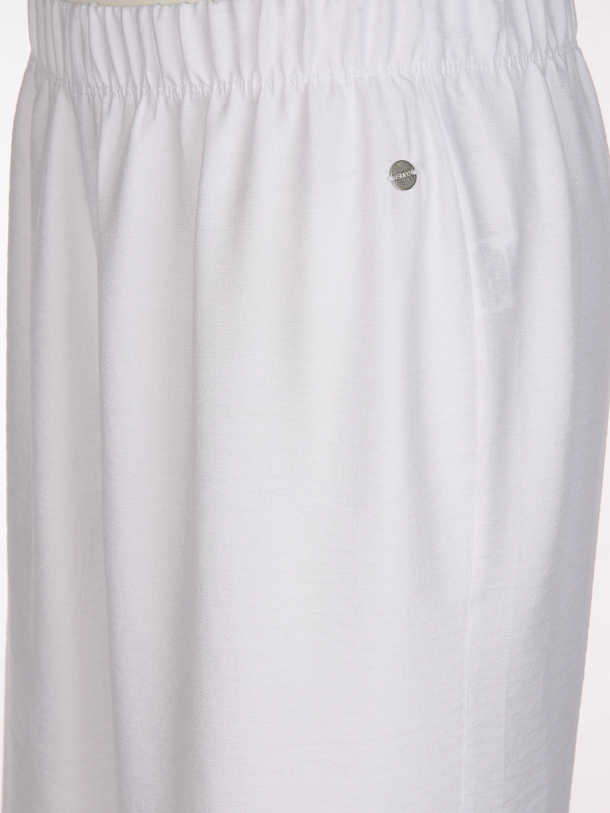 Sure Da-Stoffhose loose fit Weiß 890854 WHITE 4 Sure Da-Stoffhose loose fit Weiß 890854 WHITE 4