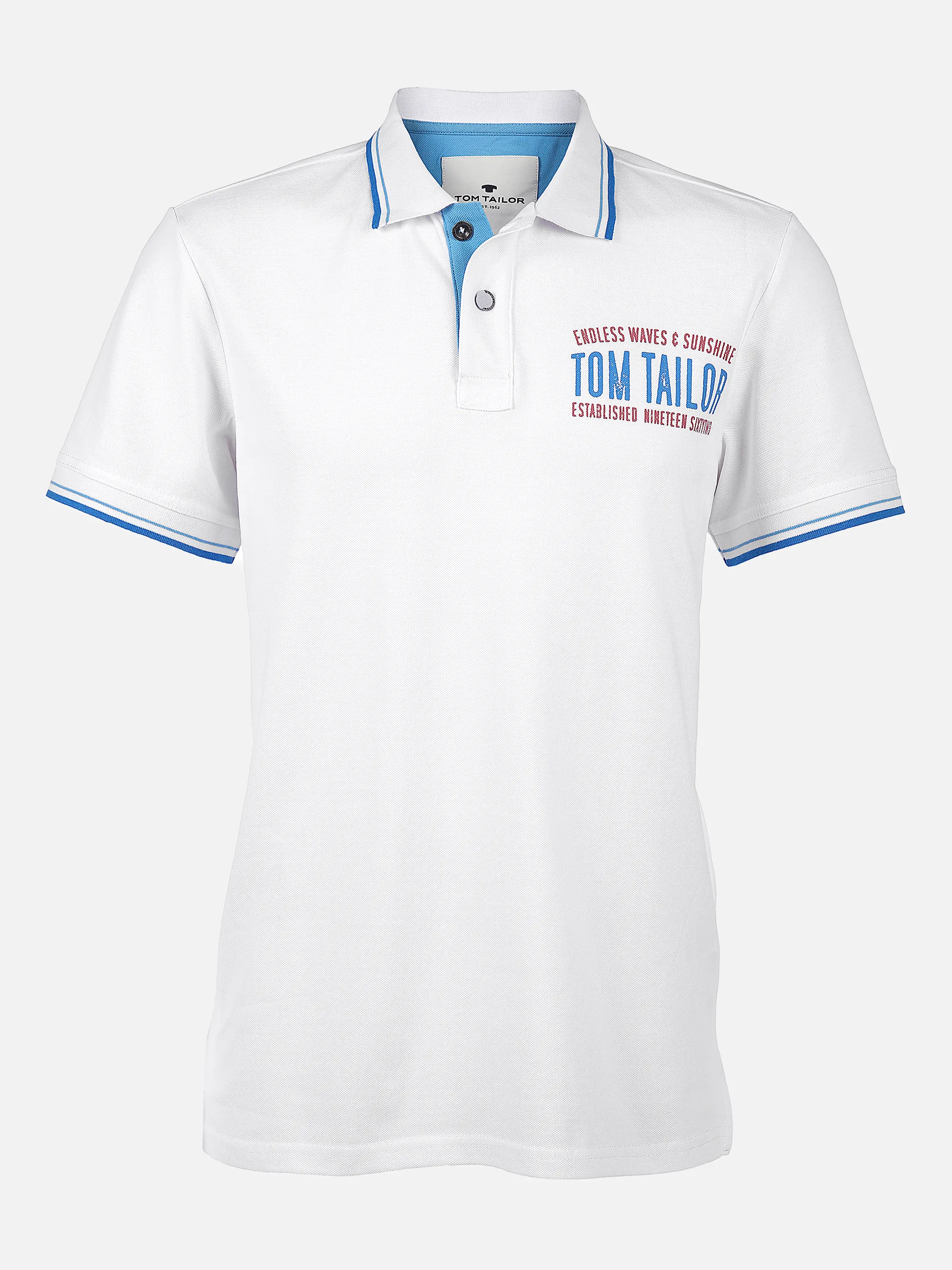 Tom Tailor 1021831 SMU decorated polo Weiß 839892 20000 1