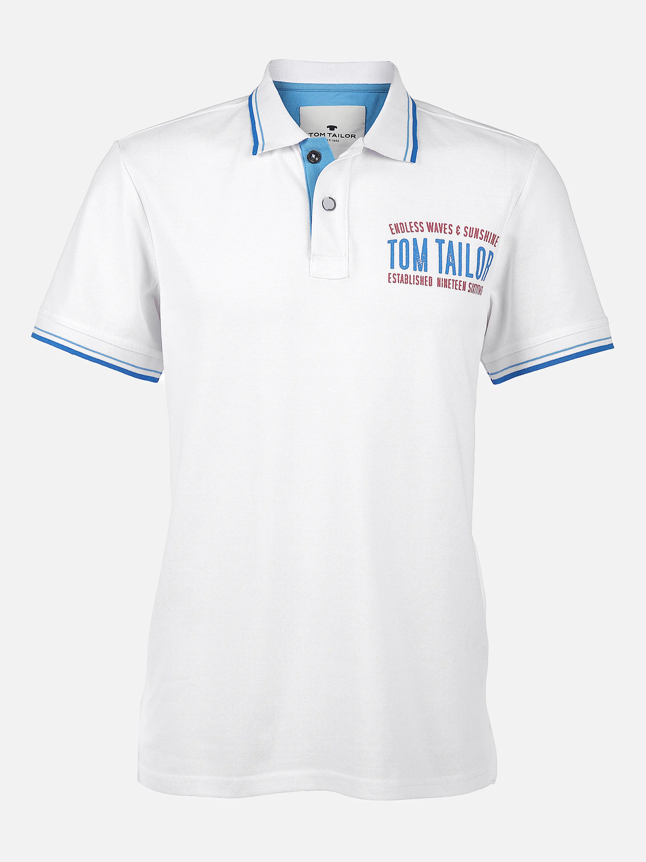 Tom Tailor 1021831 SMU decorated polo Weiß 839892 20000 1 Tom Tailor 1021831 SMU decorated polo Weiß 839892 20000 1