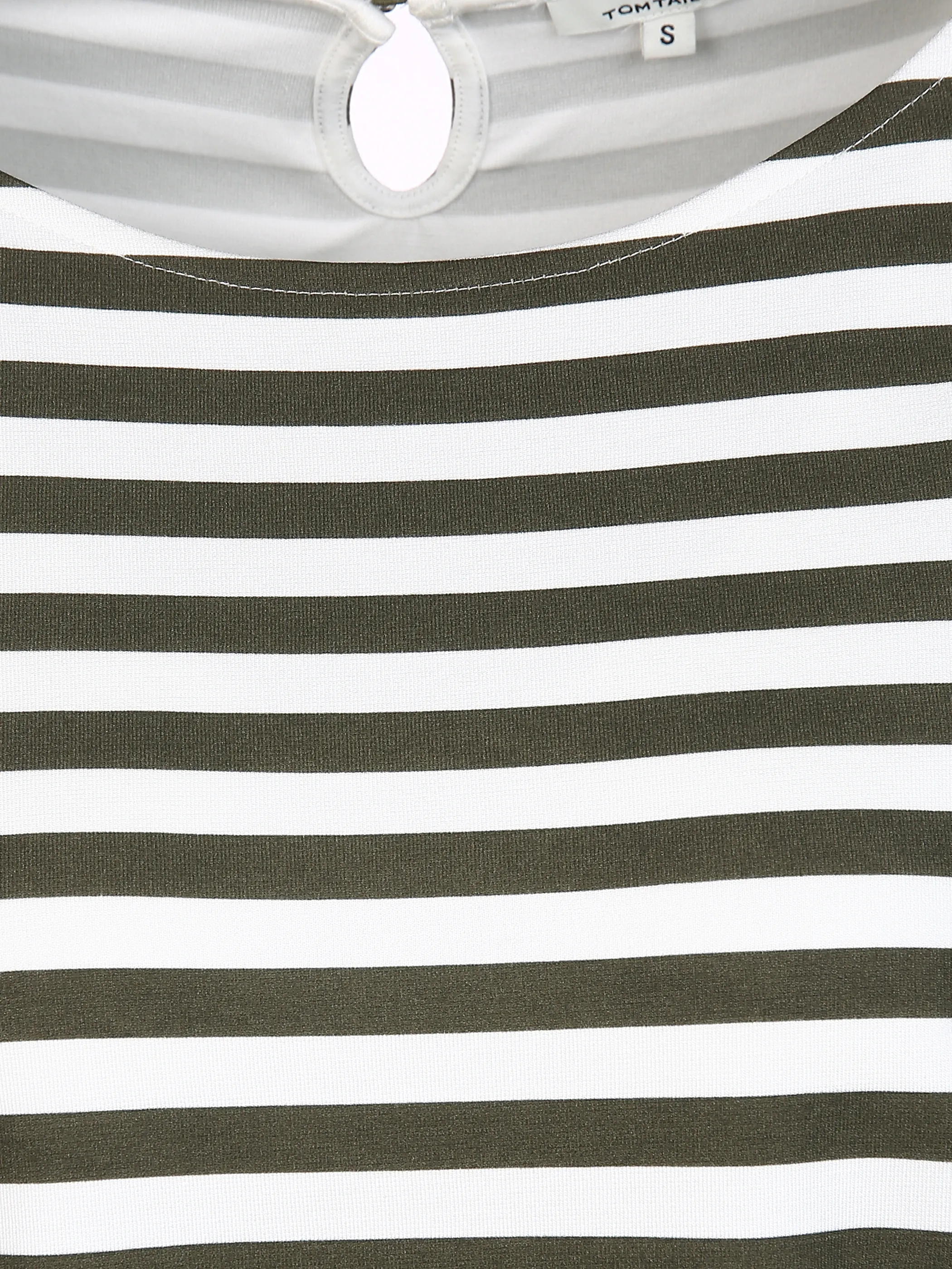 Tom Tailor 1025788 T-shirt bold yd stripe Grün 853299 27145 3