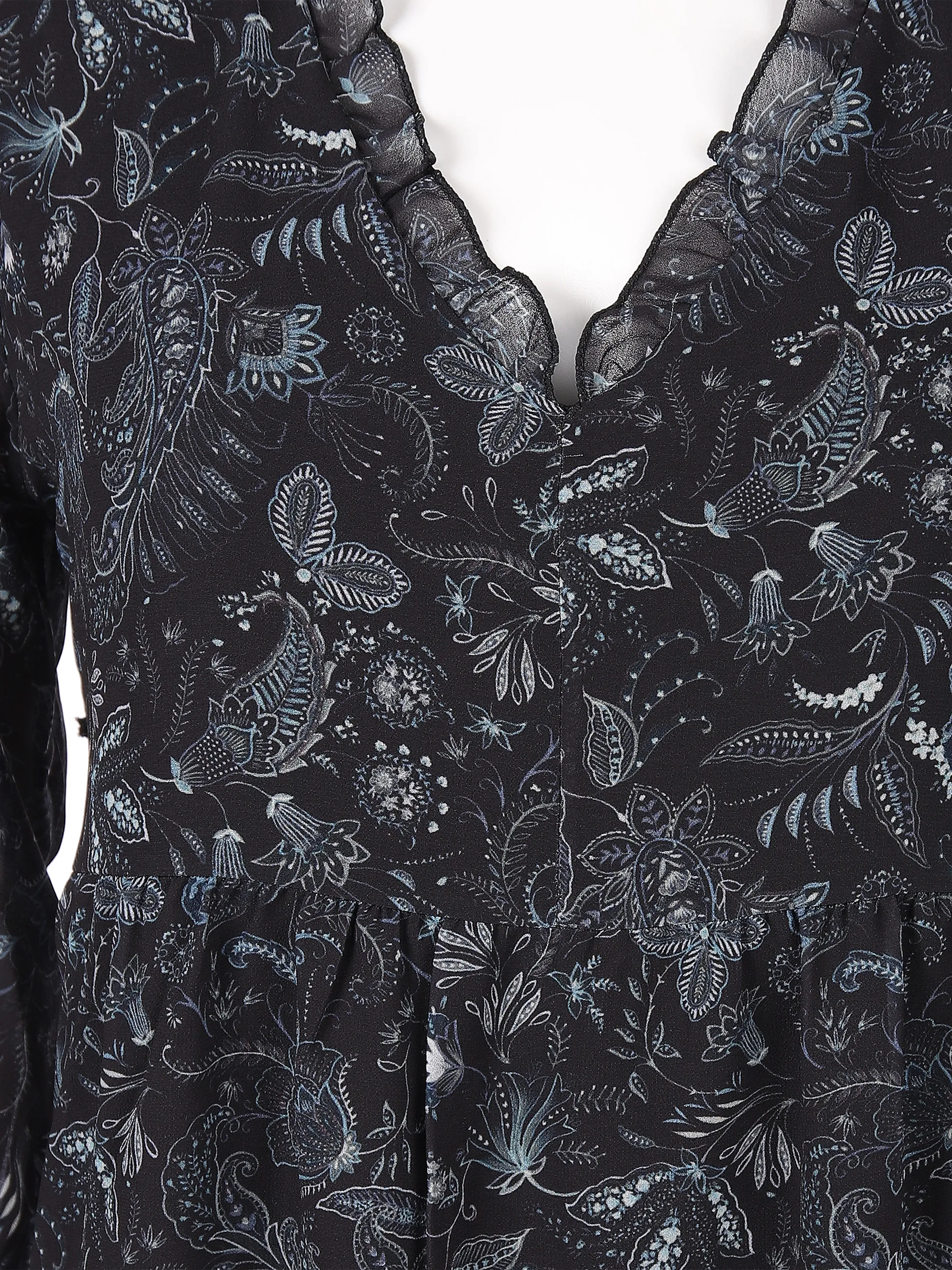 Sure Da-Kleid in Paisleyprint Schwarz 848391 SCHWARZ GE 3 Sure Da-Kleid in Paisleyprint Schwarz 848391 SCHWARZ GE 3