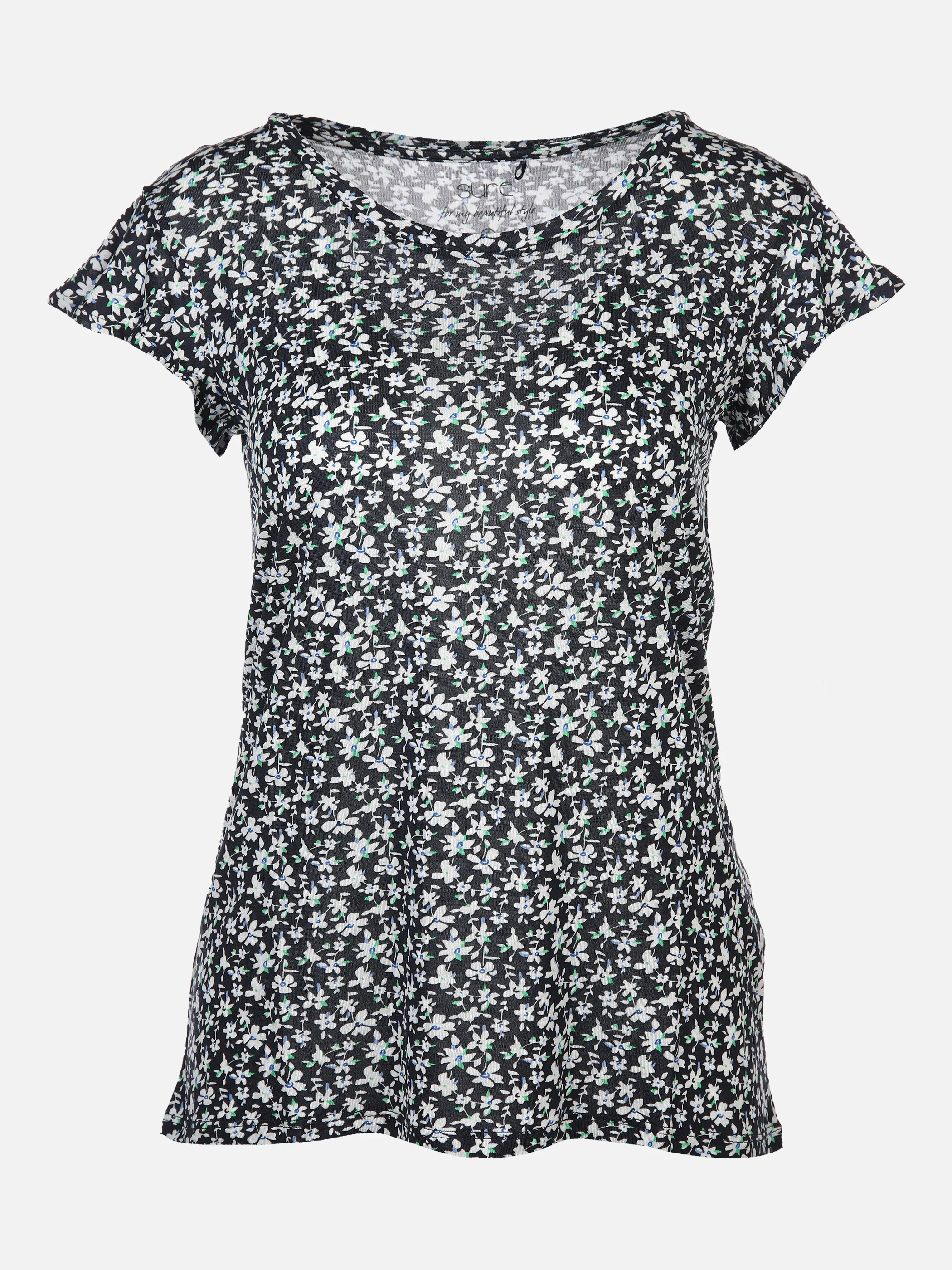 Sure Da-Printshirt m. Vollantärmeln Marine 873541 NAVY GEM 1 Sure Da-Printshirt m. Vollantärmeln Marine 873541 NAVY GEM 1