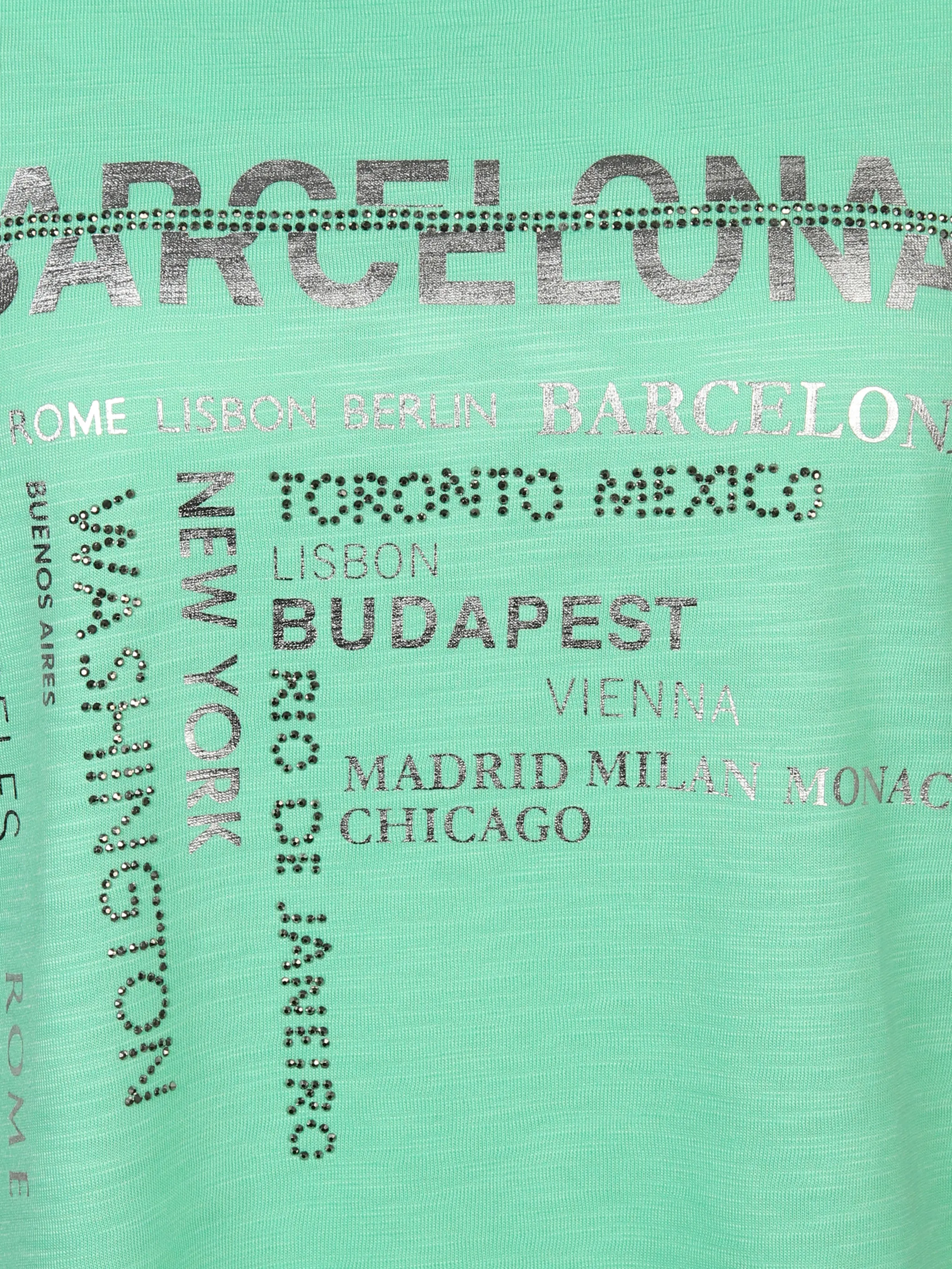 Lisa Tossa Da-T-Shirt m. Frontartwork Grün 877578 SEEGRÜN 3 Lisa Tossa Da-T-Shirt m. Frontartwork Grün 877578 SEEGRÜN 3