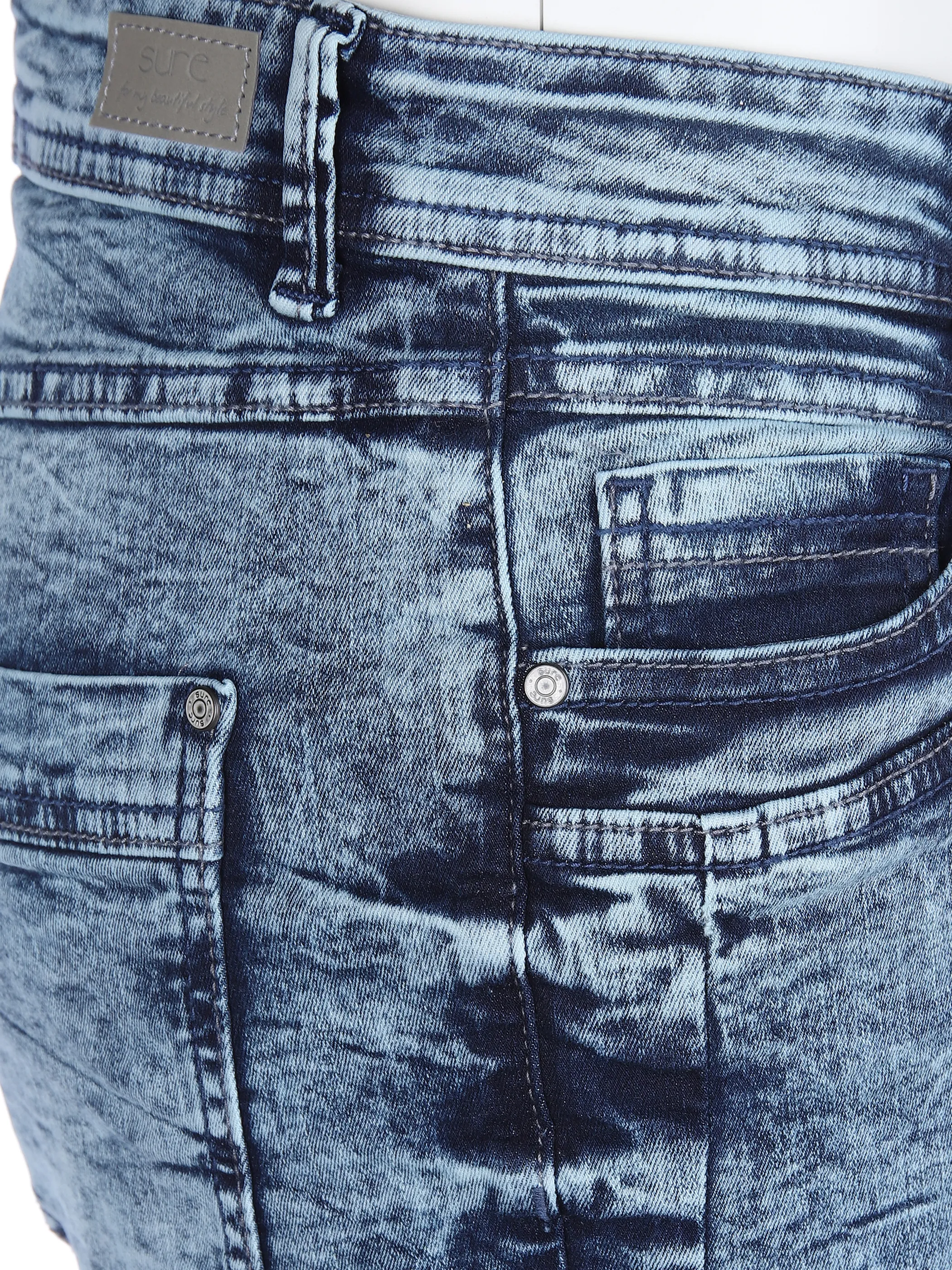 Sure Da-Jeans 5 Pocket Blau 862088 DARK WASH 3