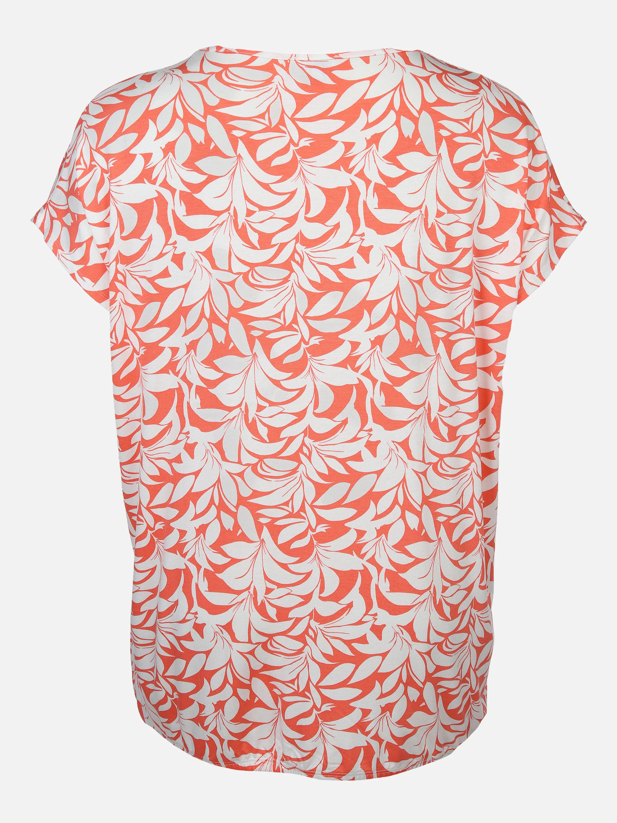 Sonja Blank Da-gr.Gr.T-Shirt m.Print Orange 878937 KORALLE/OF 2