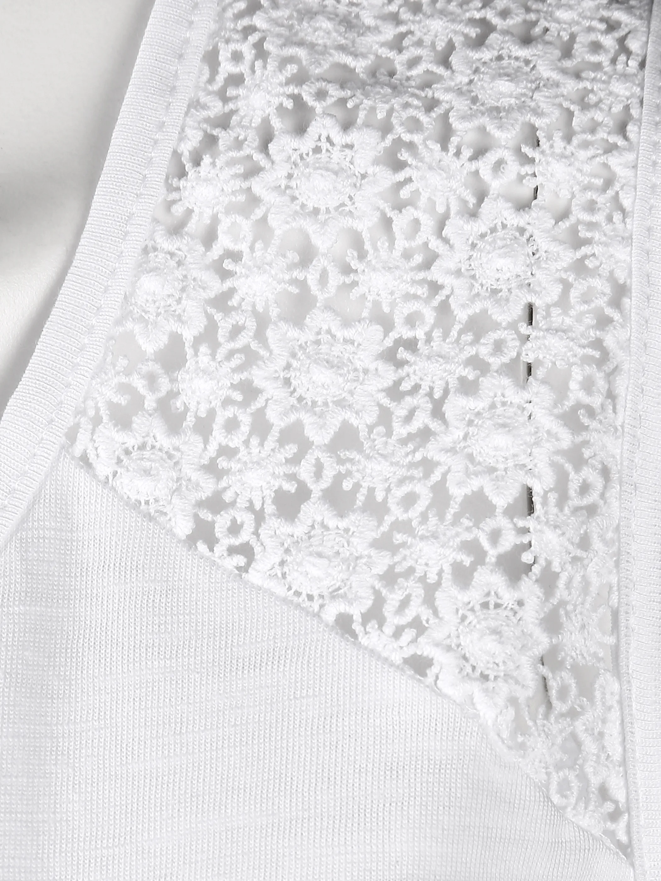 Sure Da-Tank-Top mit Spitze Weiß 837364 WHITE 3 Sure Da-Tank-Top mit Spitze Weiß 837364 WHITE 3