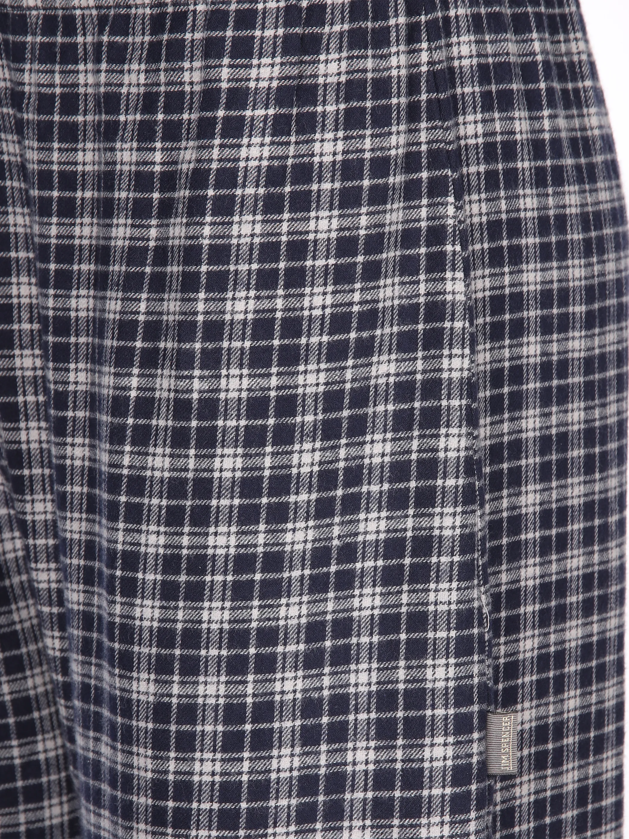 Jim Spencer He. Schlafanzughose Flanell ka Blau 897648 NAVY 4 Jim Spencer He. Schlafanzughose Flanell ka Blau 897648 NAVY 4