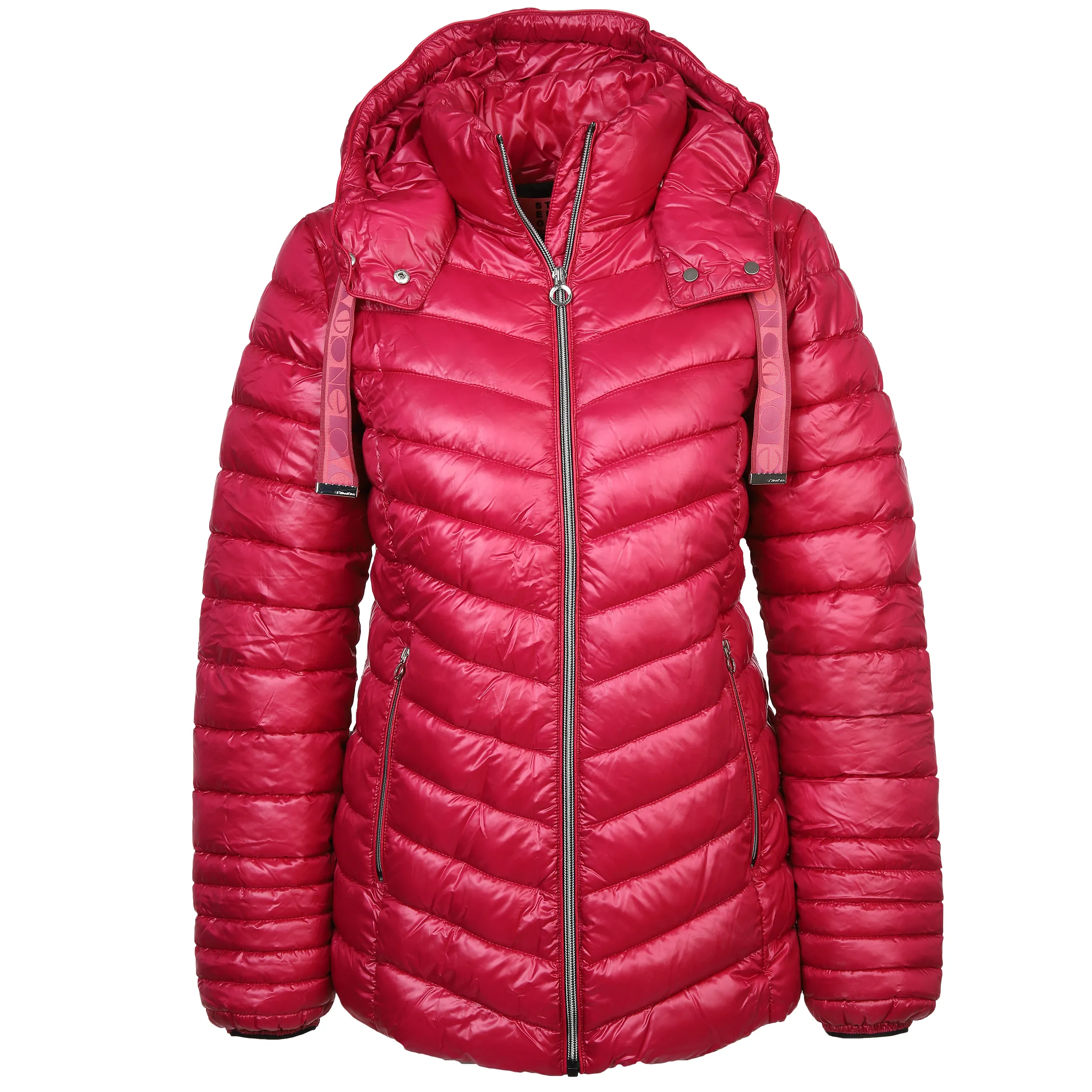 Street One A201869 LTD QR short padded jacket w. Rot 884746 14783 1