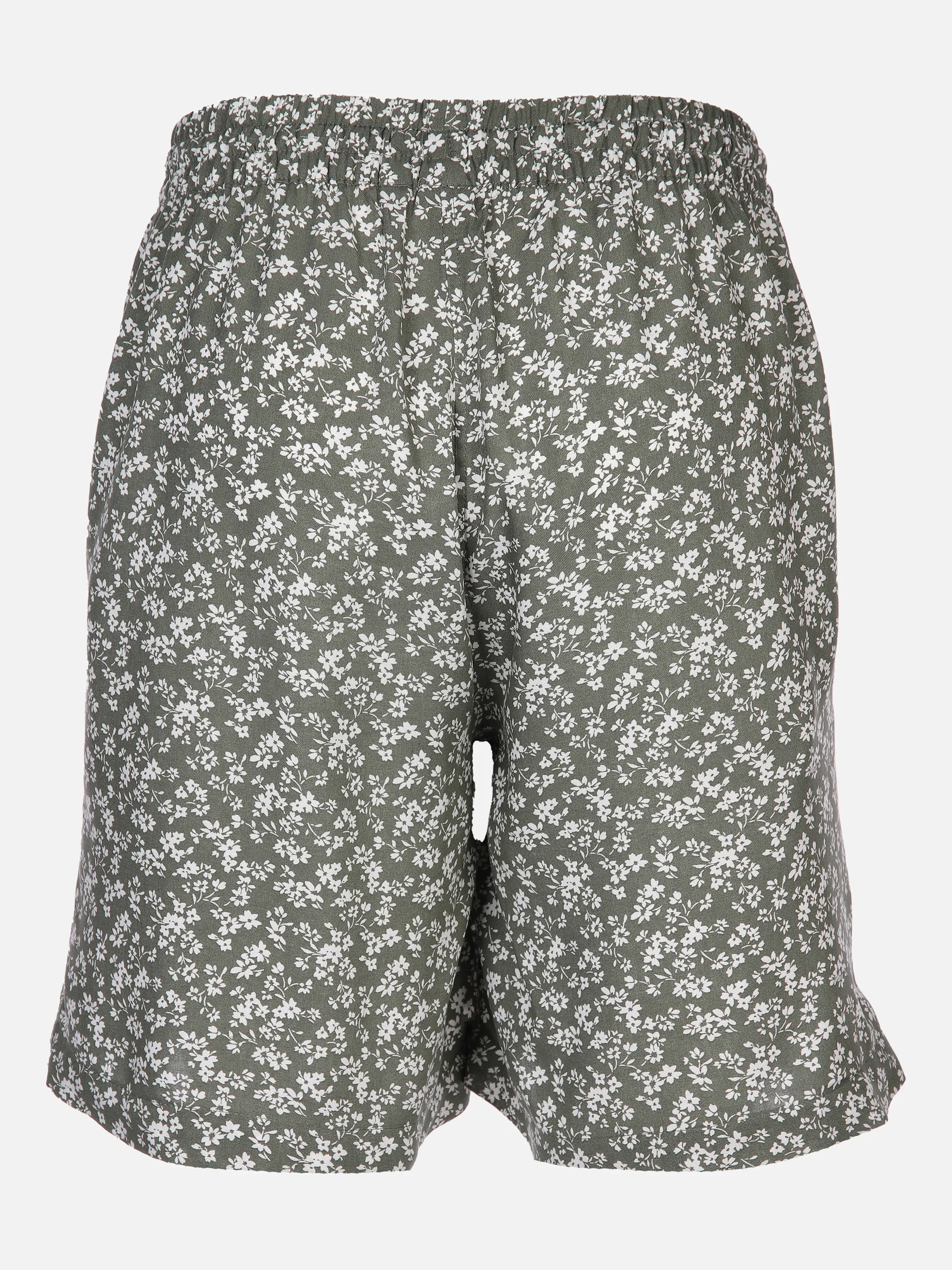 Sure Da-Short m. Alloverprint Grün 864715 OLIVE/OFFW 2