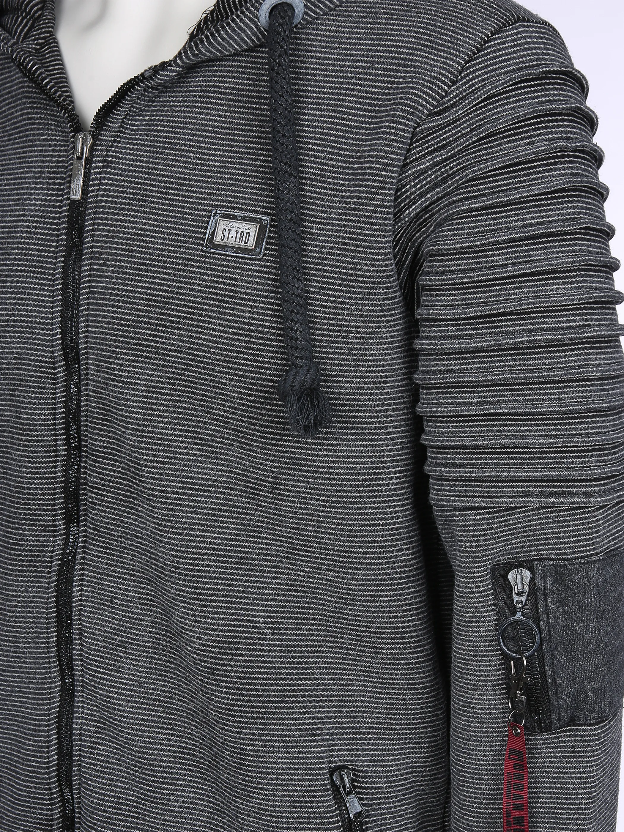 Southern Territory He. Bikersweatjacke mit Kapuze Grau 858057 ANTHRA 3 Southern Territory He. Bikersweatjacke mit Kapuze Grau 858057 ANTHRA 3