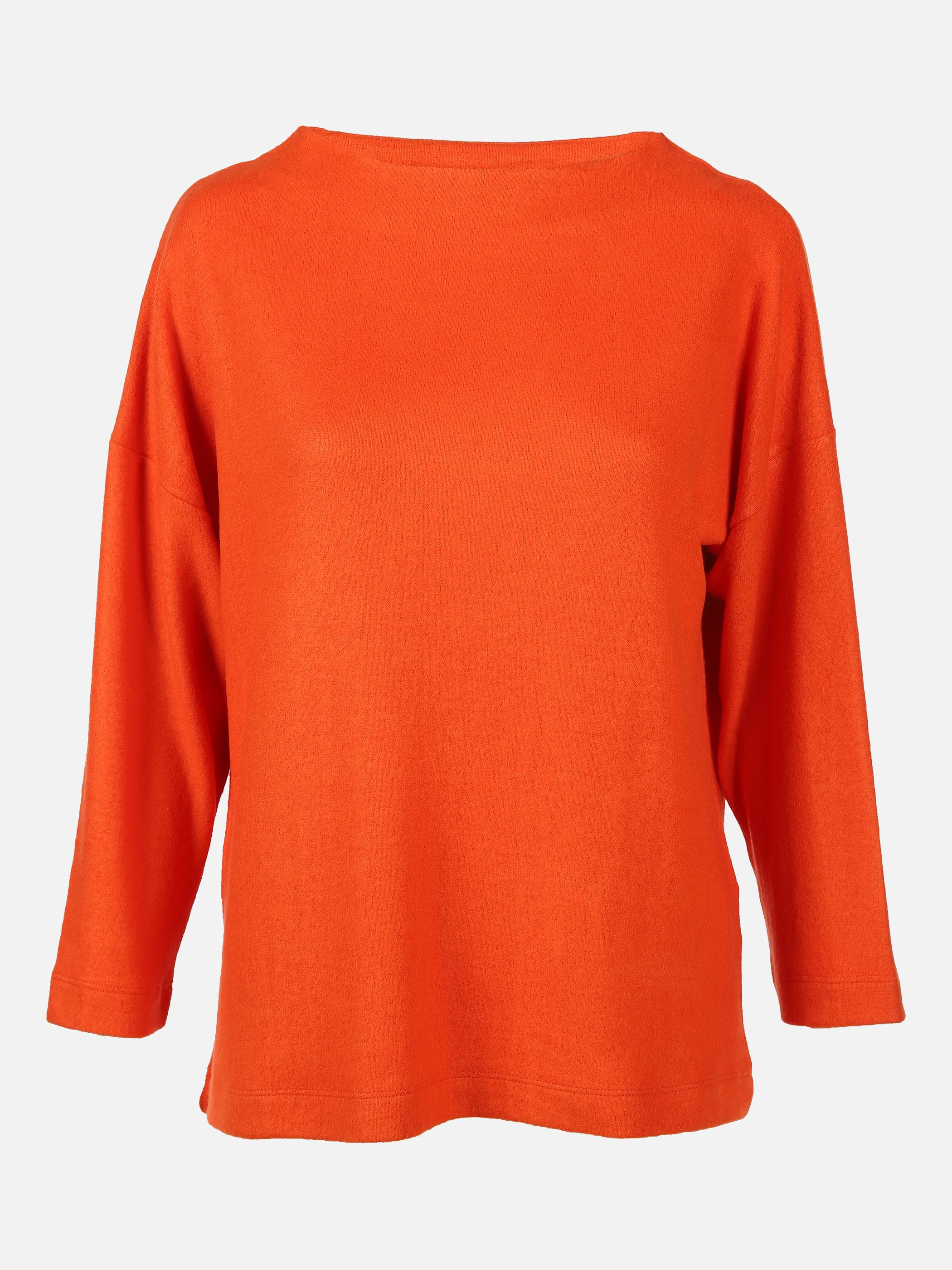 Sure Da-Flauschshirt m. Stehkragen Orange 844613 KÜRBIS/UNI 1