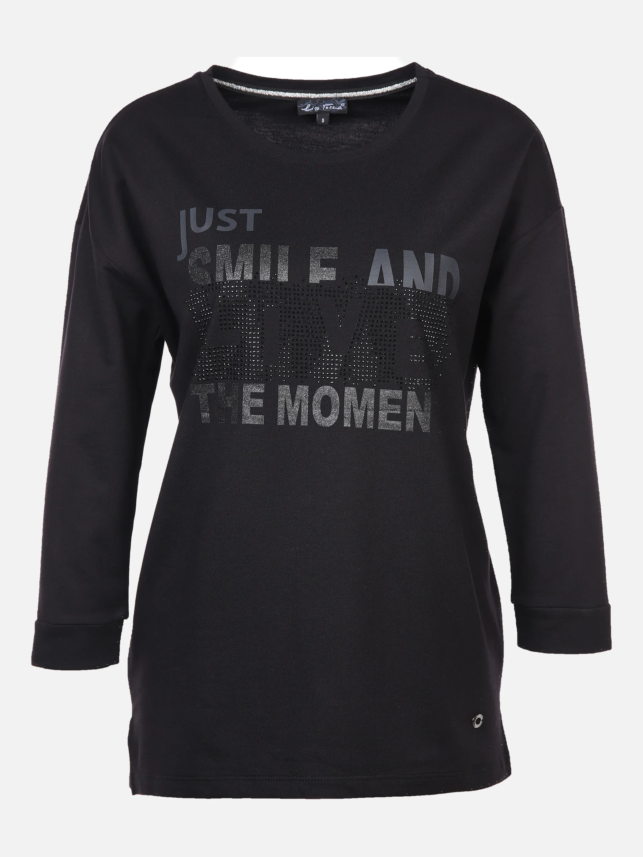 Lisa Tossa Da-Shirt m. Frontartwork, 3/4 Schwarz 877592 SCHWARZ 1 Lisa Tossa Da-Shirt m. Frontartwork, 3/4 Schwarz 877592 SCHWARZ 1