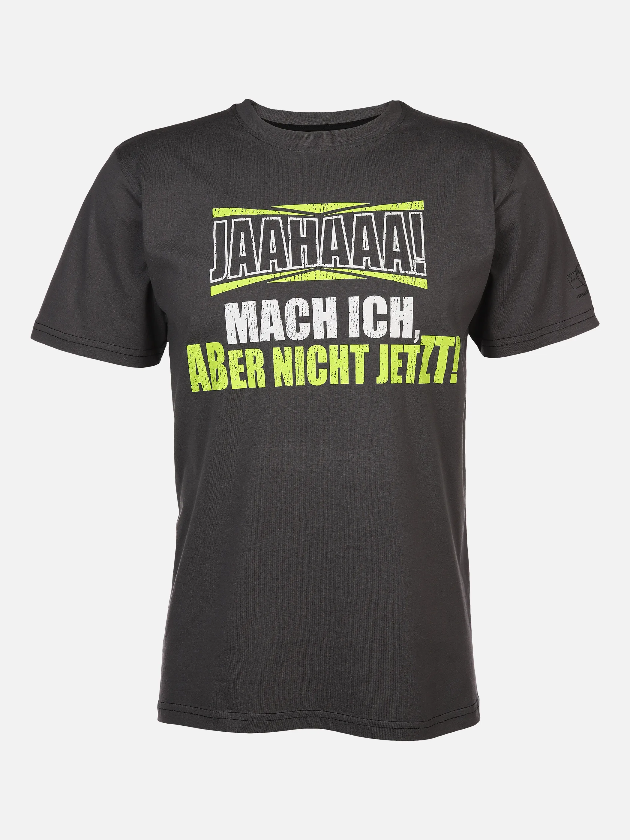 Worker He. T-Shirt 1/2 Arm Sprüche Grau 872418 GRAPHIT 2 1