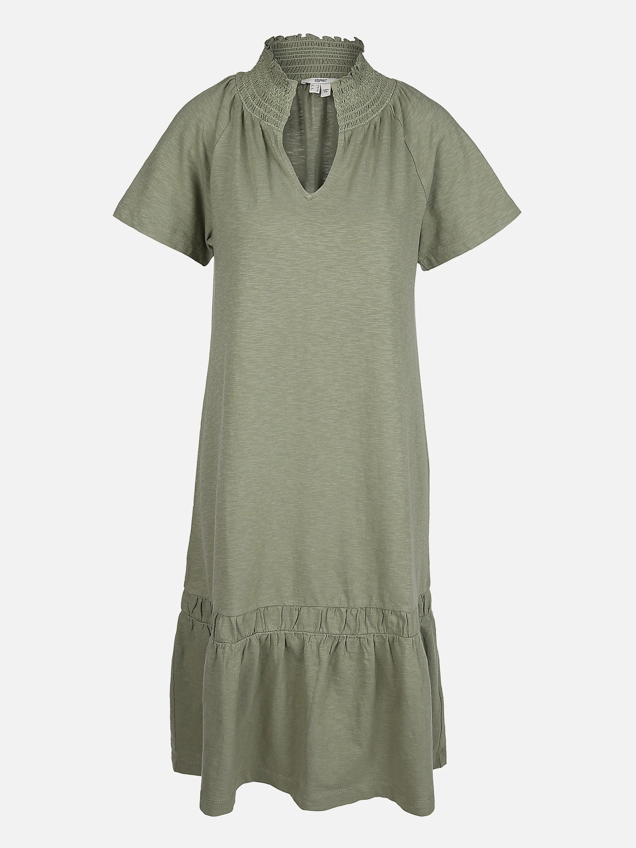 Esprit 042EE1E336 smocked dress Grün 865367 E345 1 Esprit 042EE1E336 smocked dress Grün 865367 E345 1